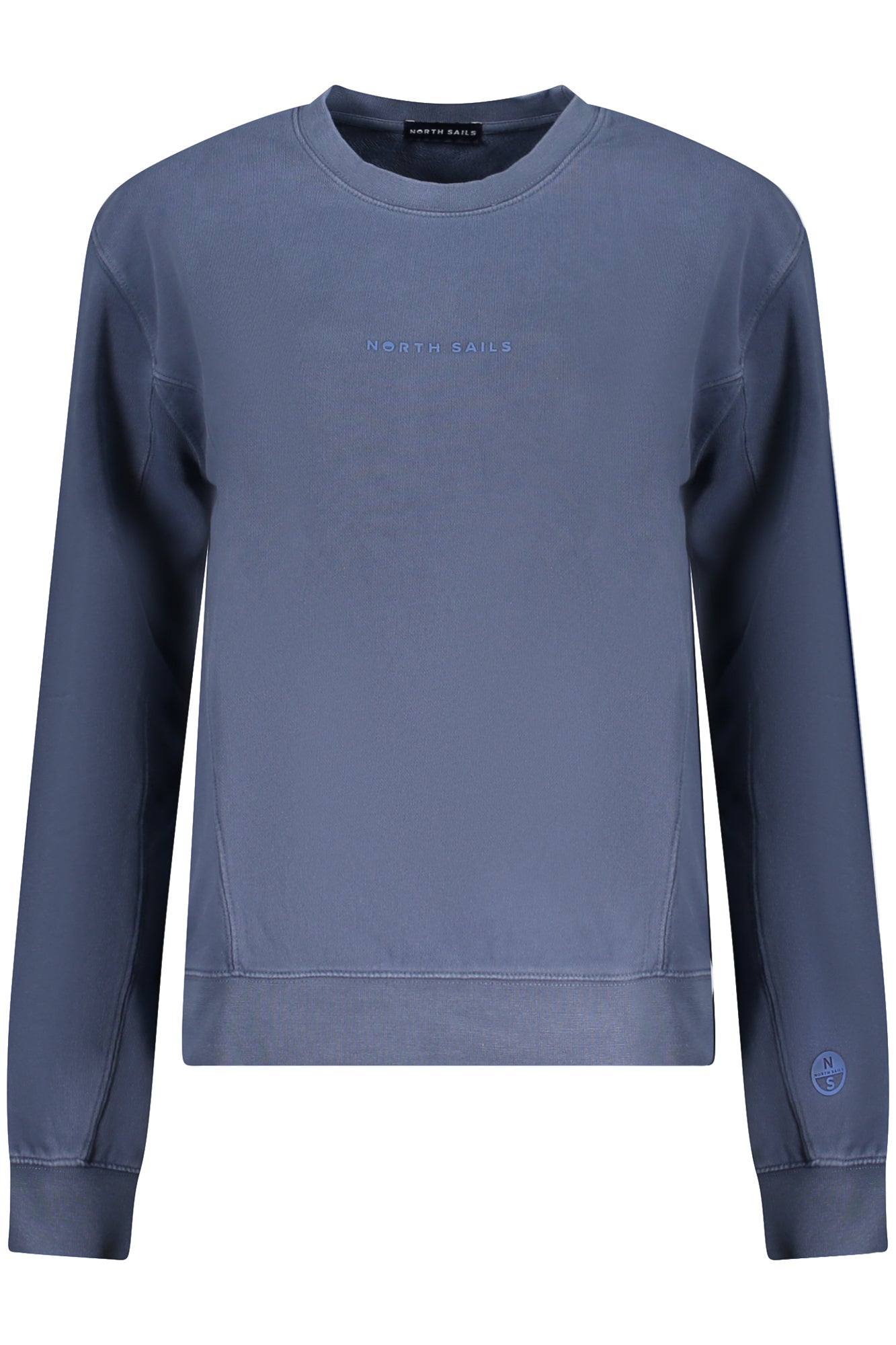 NORTH SAILS WOMENS BLUE ZIP-UP SWEATSHIRT