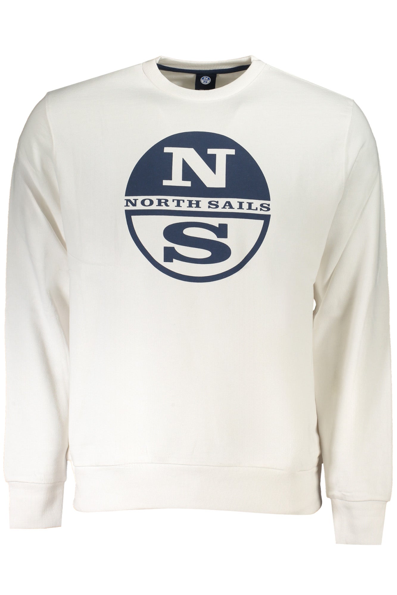 NORTH SAILS MENS ZIP-UP SWEATSHIRT WHITE