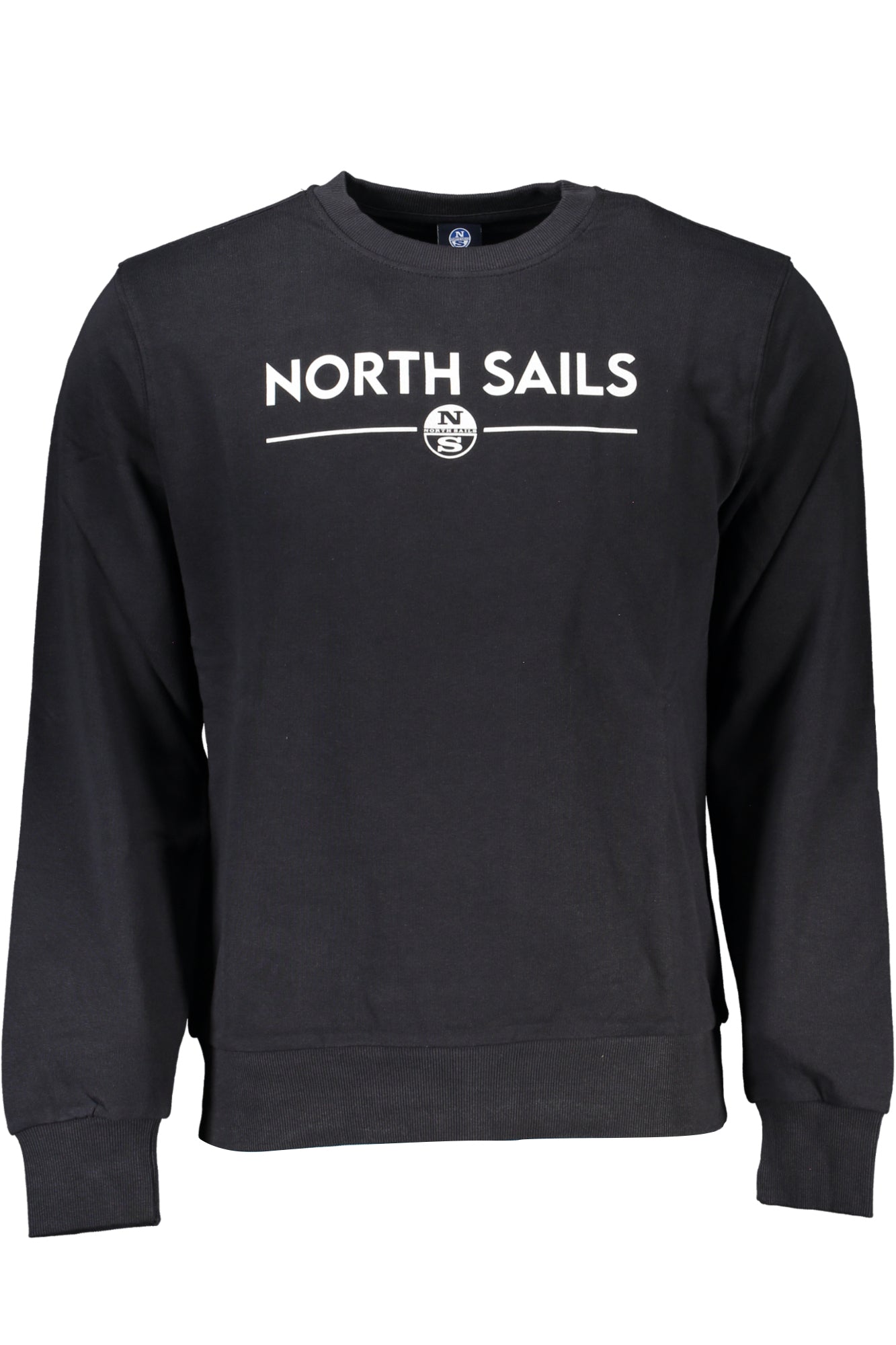 NORTH SAILS MENS BLACK ZIP-OUT SWEATSHIRT