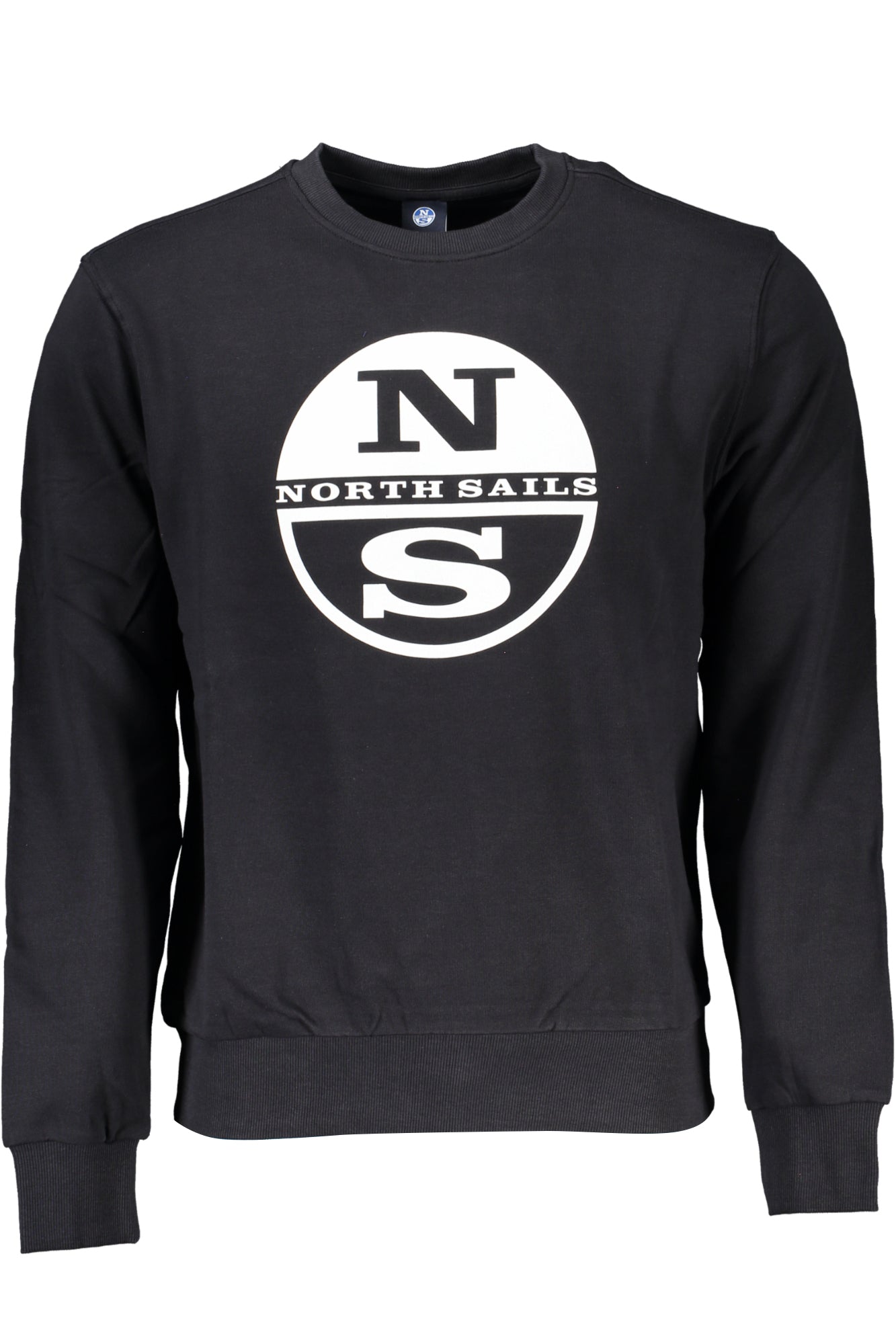NORTH SAILS MENS BLACK ZIPLESS SWEATSHIRT