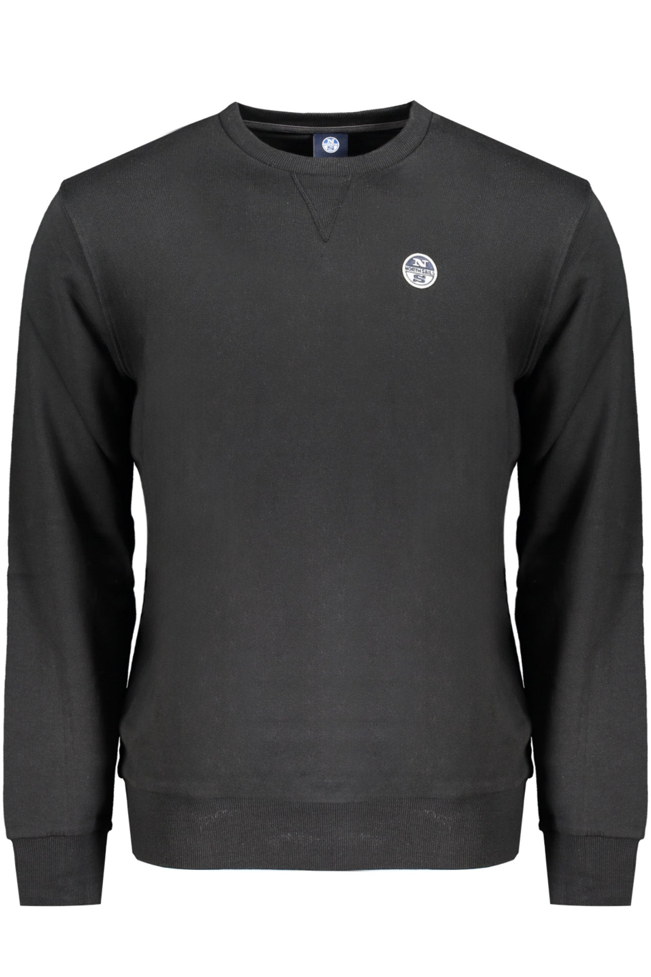 NORTH SAILS MENS BLACK ZIP-UP SWEATSHIRT