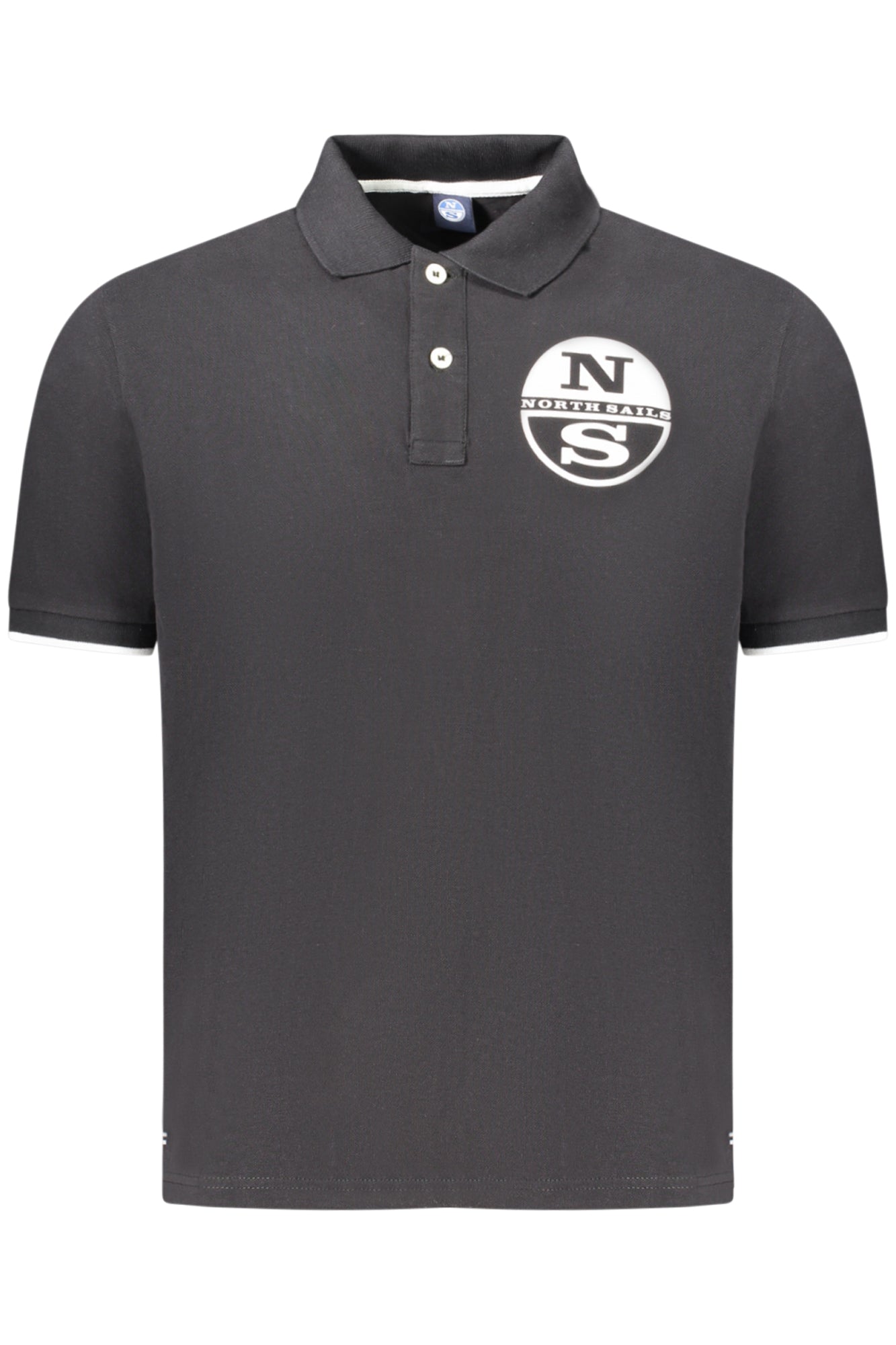 NORTH SAILS MENS SHORT SLEEVE POLO BLACK