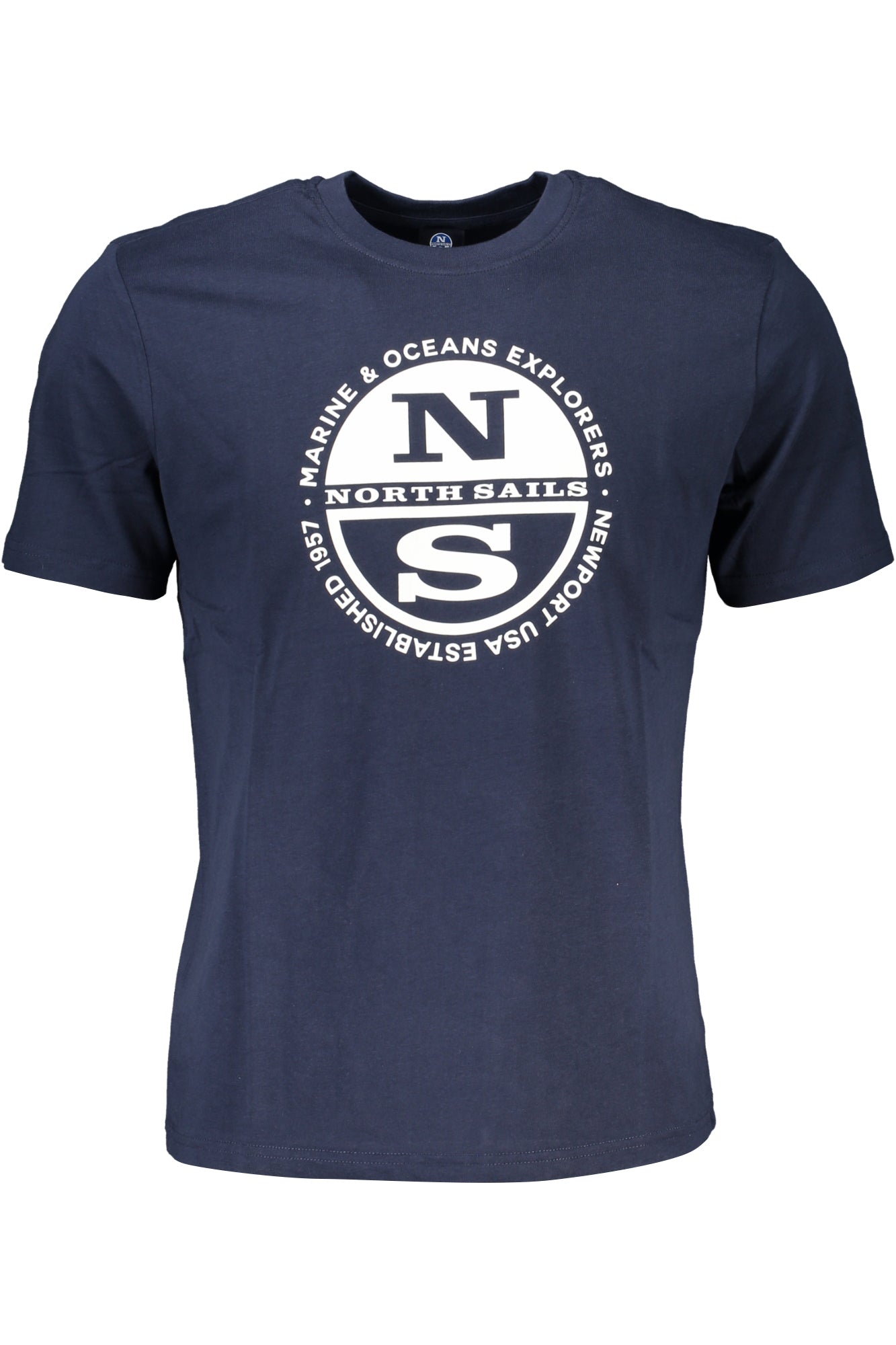NORTH SAILS MENS SHORT SLEEVED T-SHIRT BLUE