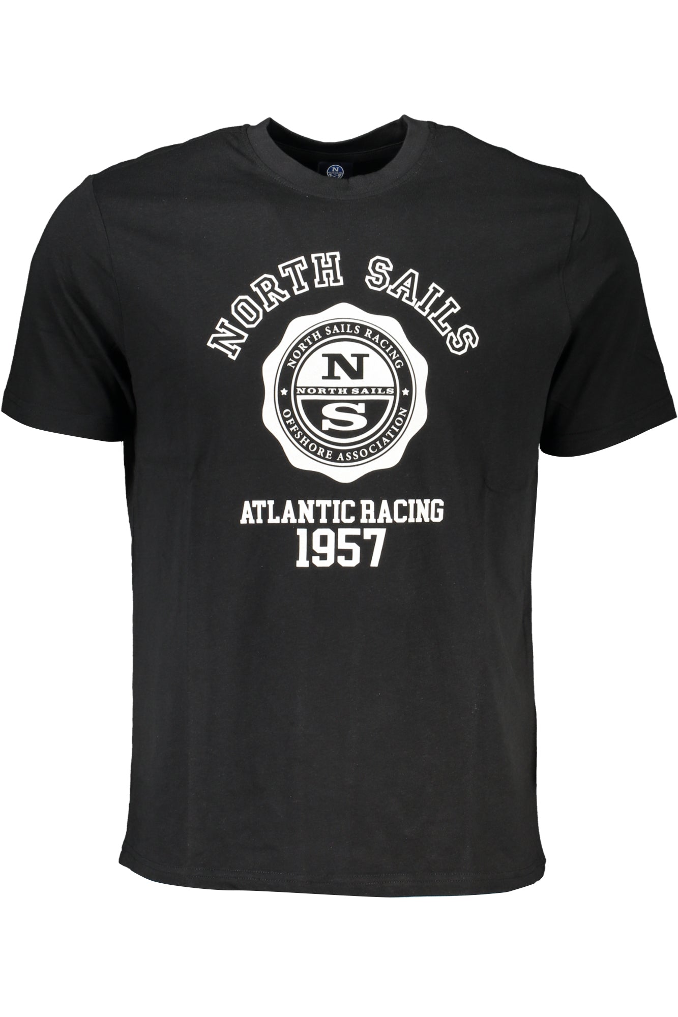 NORTH SAILS MENS SHORT SLEEVE T-SHIRT BLACK