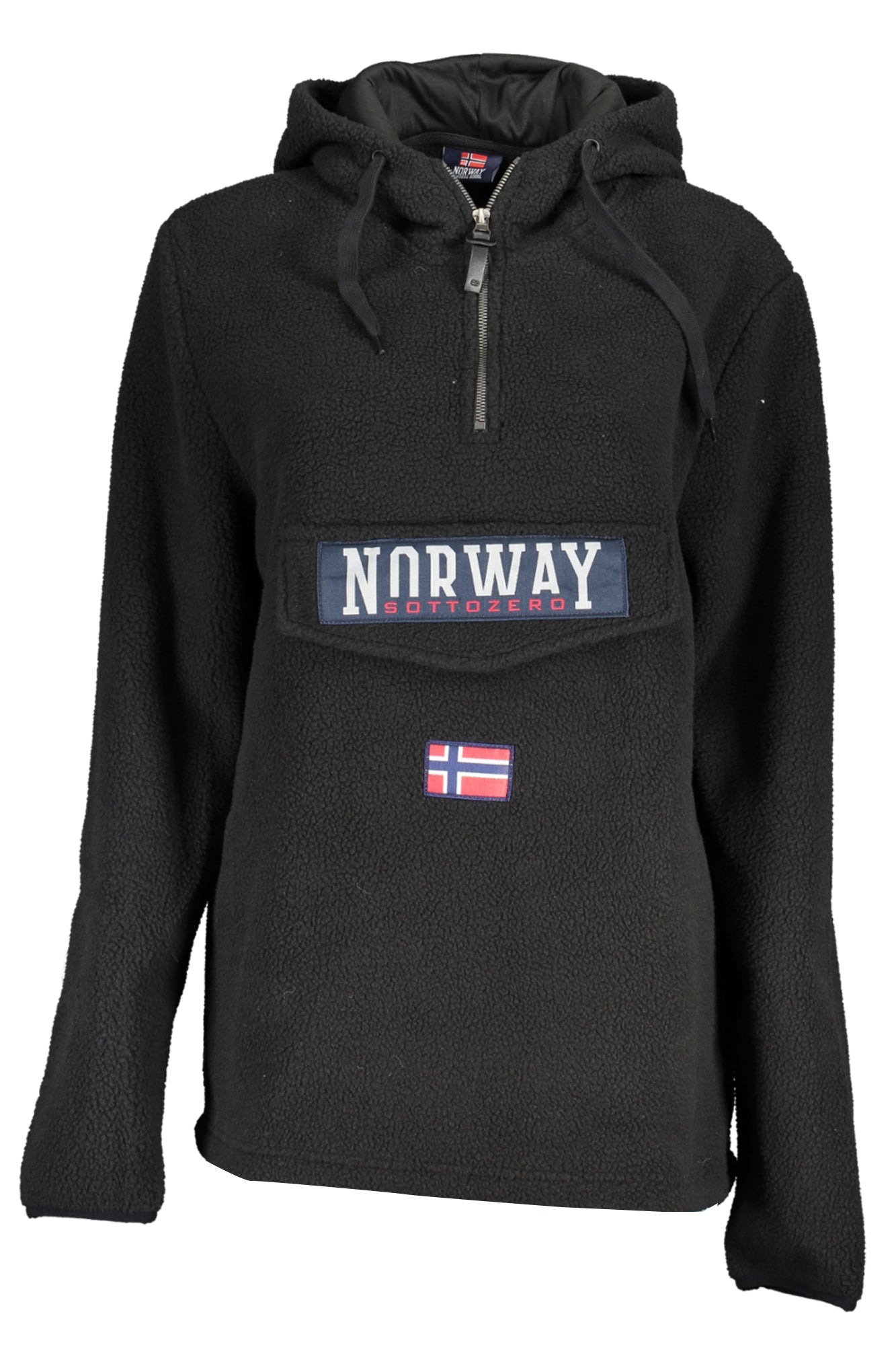 NORWAY 1963 WOMENS ZIPLESS SWEATSHIRT BLACK