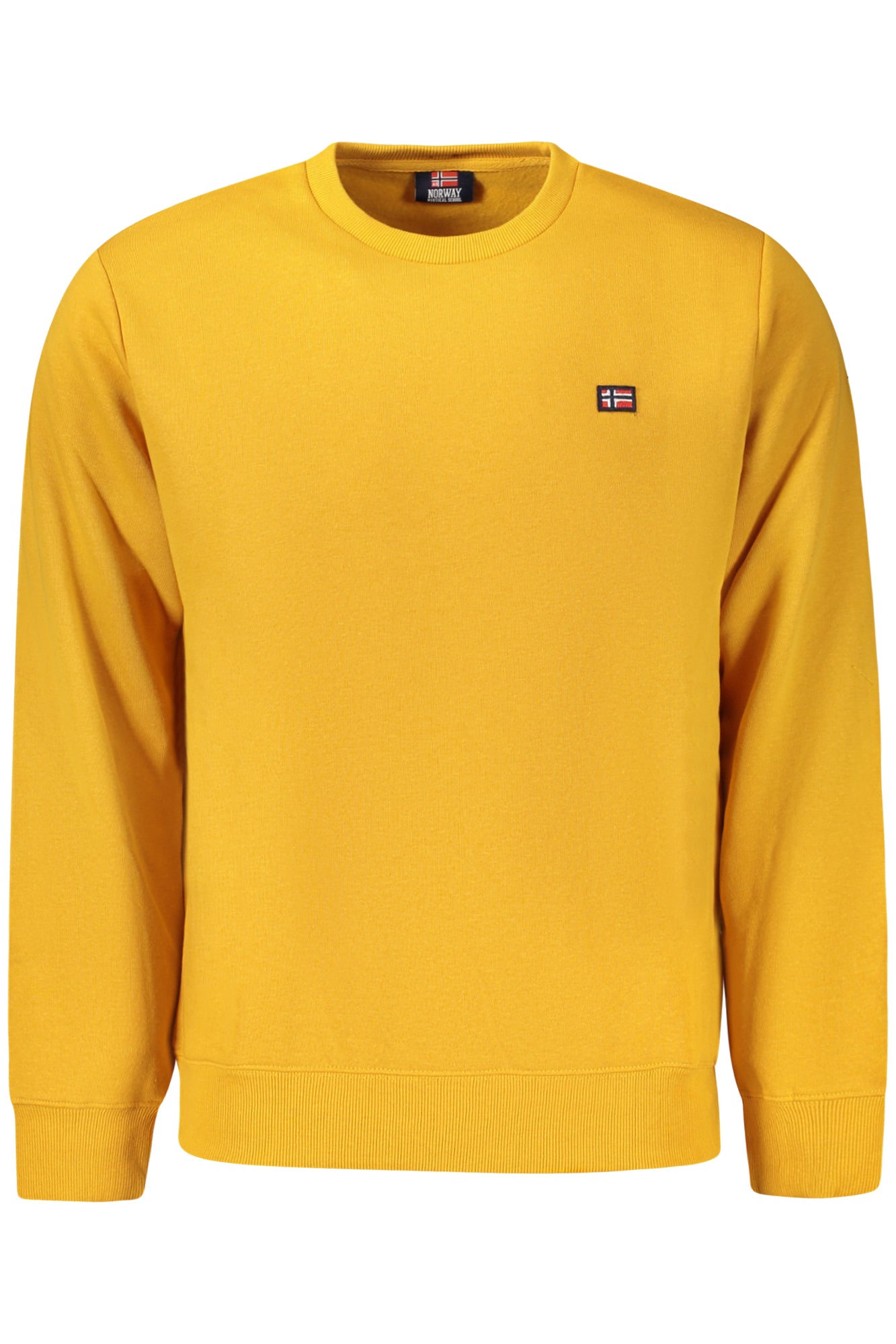 NORWAY 1963 MENS YELLOW ZIP-UP SWEATSHIRT