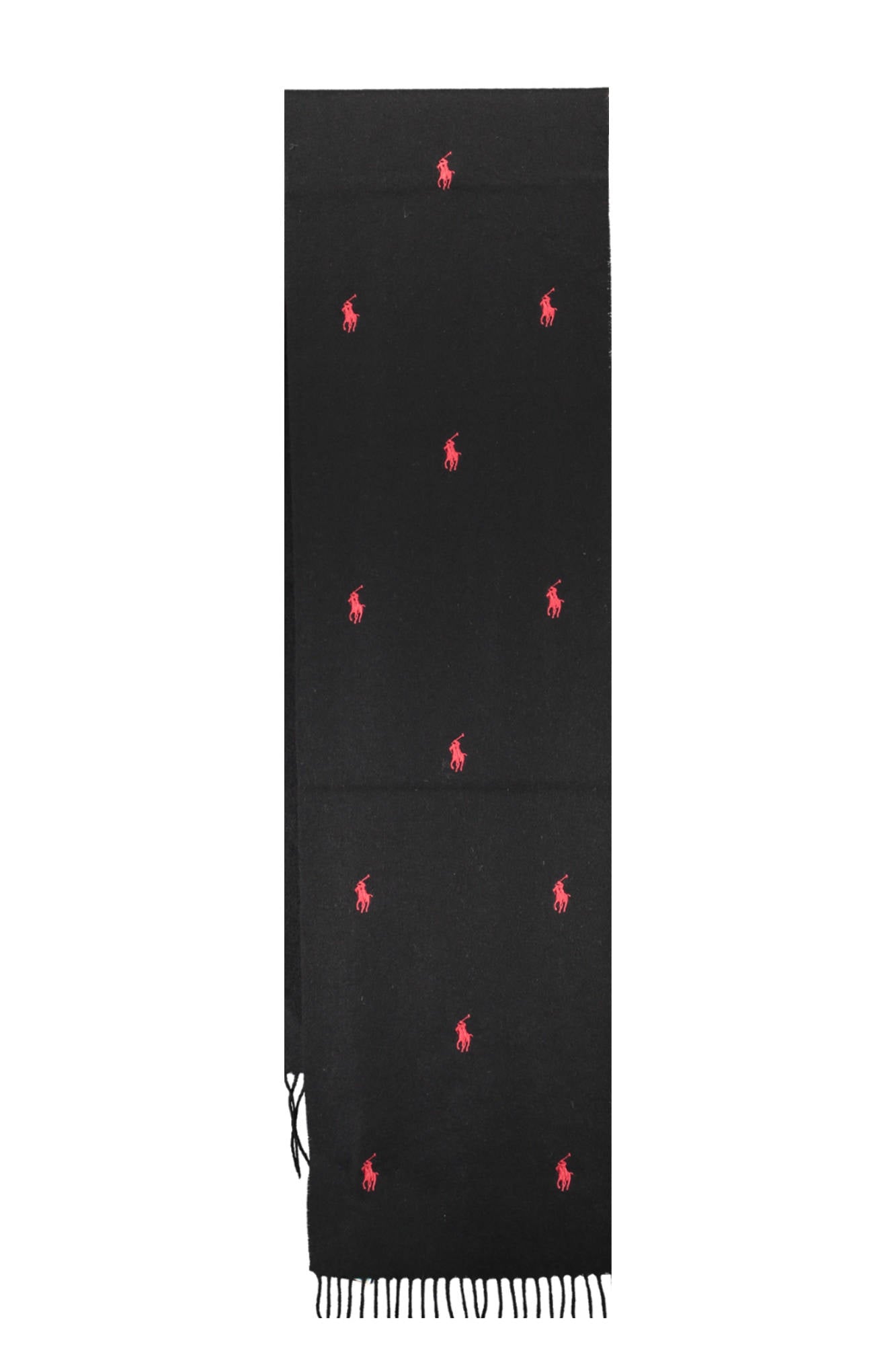 RALPH LAUREN MENS BLACK SCARF