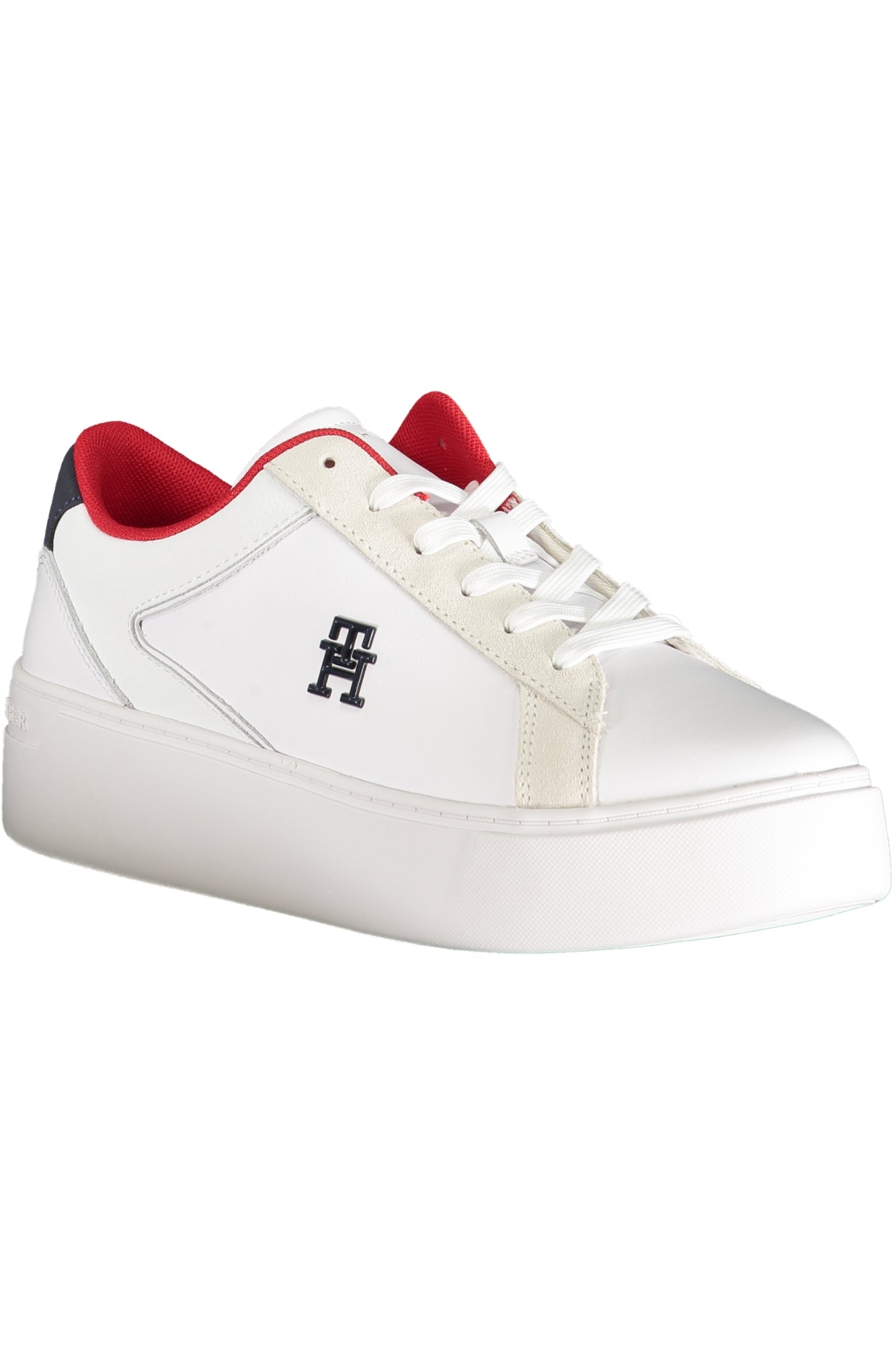 TOMMY HILFIGER WHITE WOMENS SPORTS SHOES