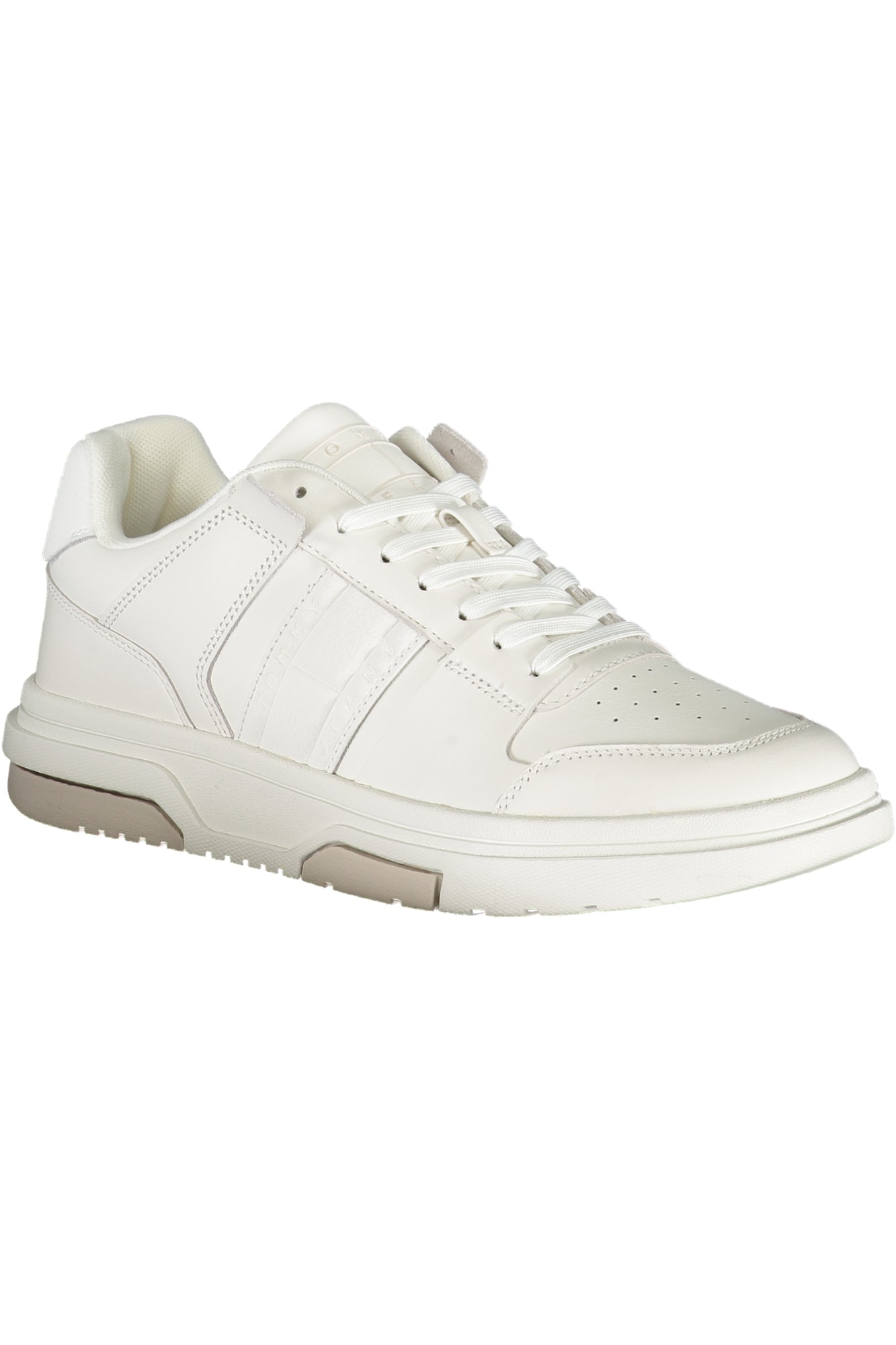 TOMMY HILFIGER MENS WHITE SPORTS SHOES