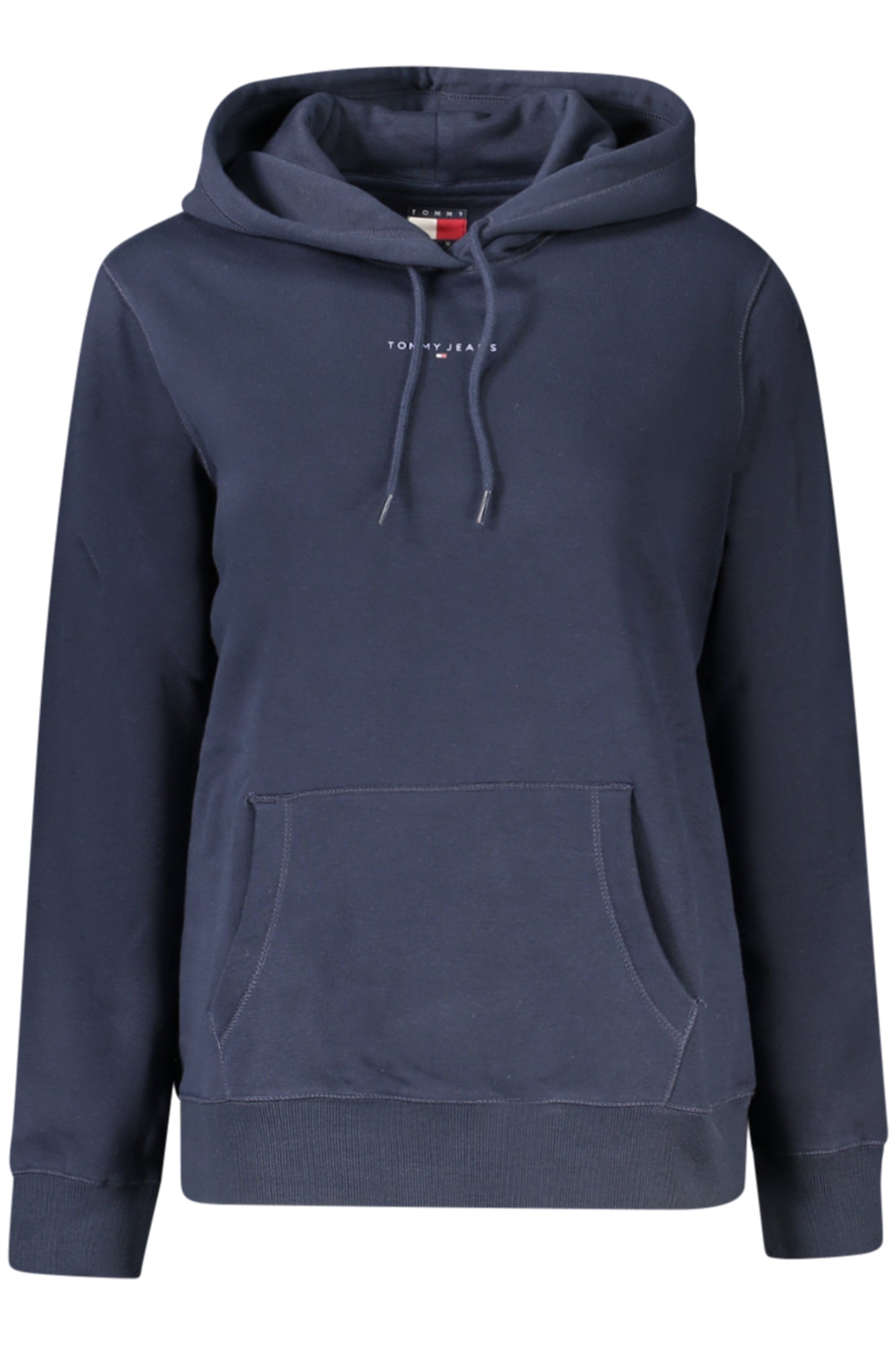 TOMMY HILFIGER WOMENS BLUE ZIP-UP SWEATSHIRT
