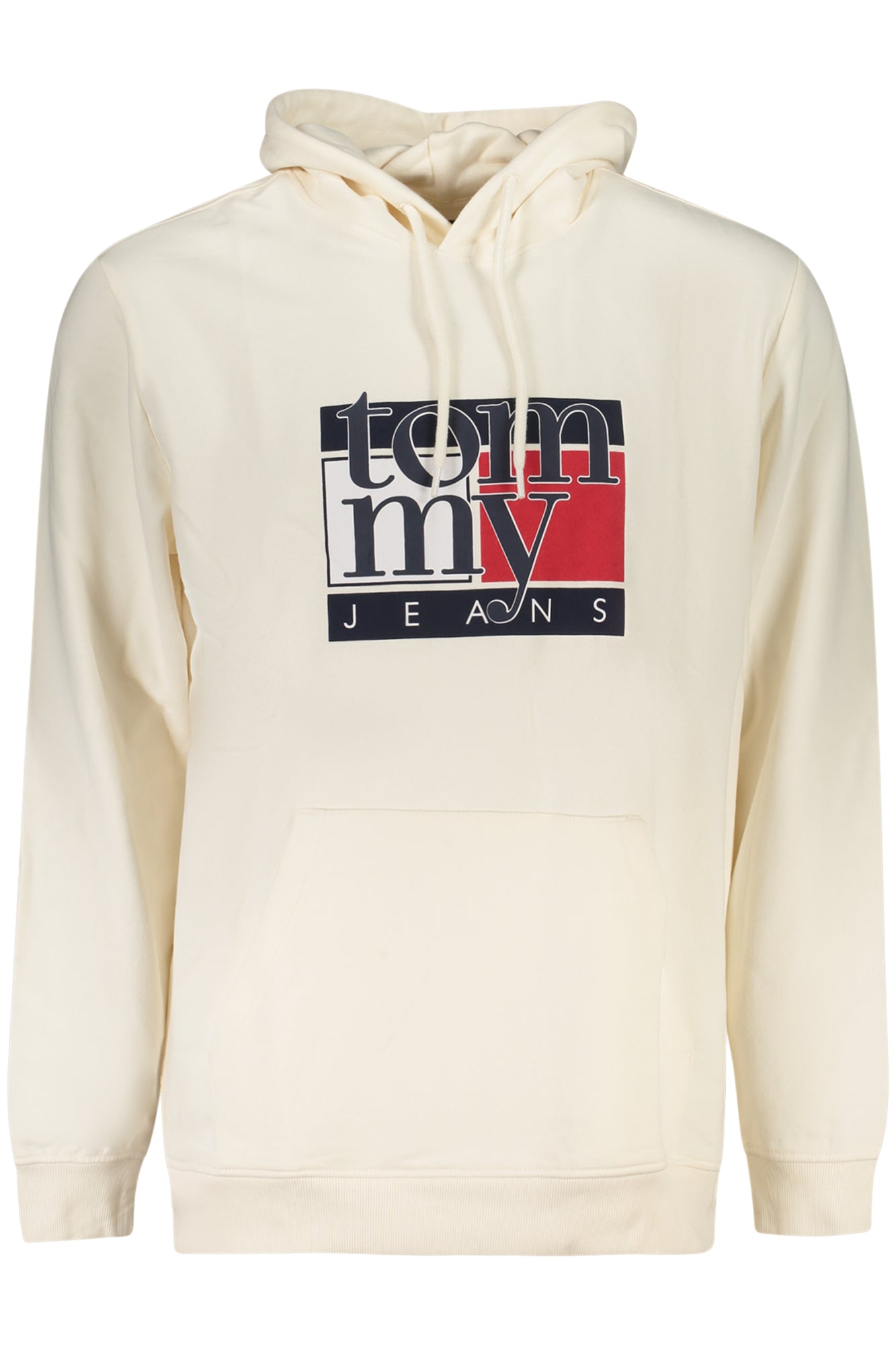 TOMMY HILFIGER MENS ZIP-UP SWEATSHIRT WHITE