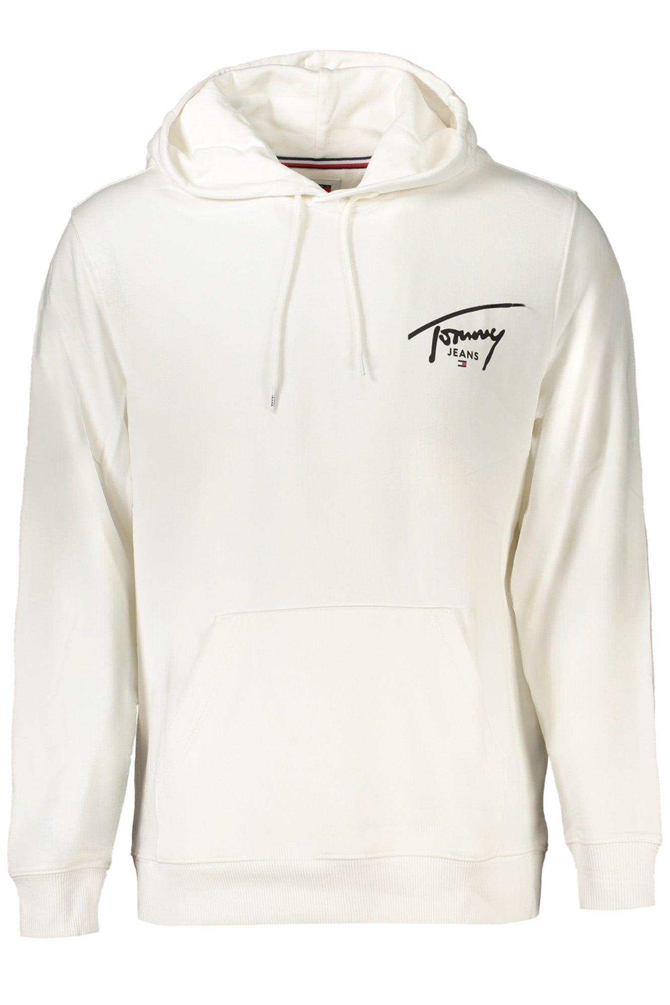 TOMMY HILFIGER MENS ZIP-UP SWEATSHIRT WHITE