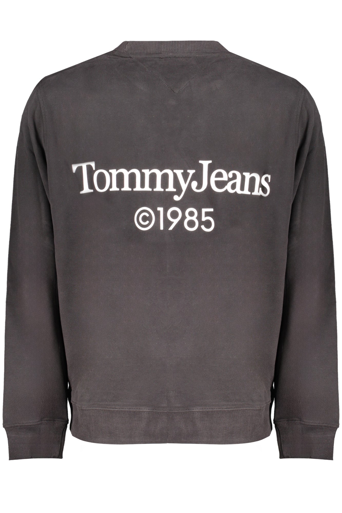 TOMMY HILFIGER MENS BLACK ZIPLESS SWEATSHIRT