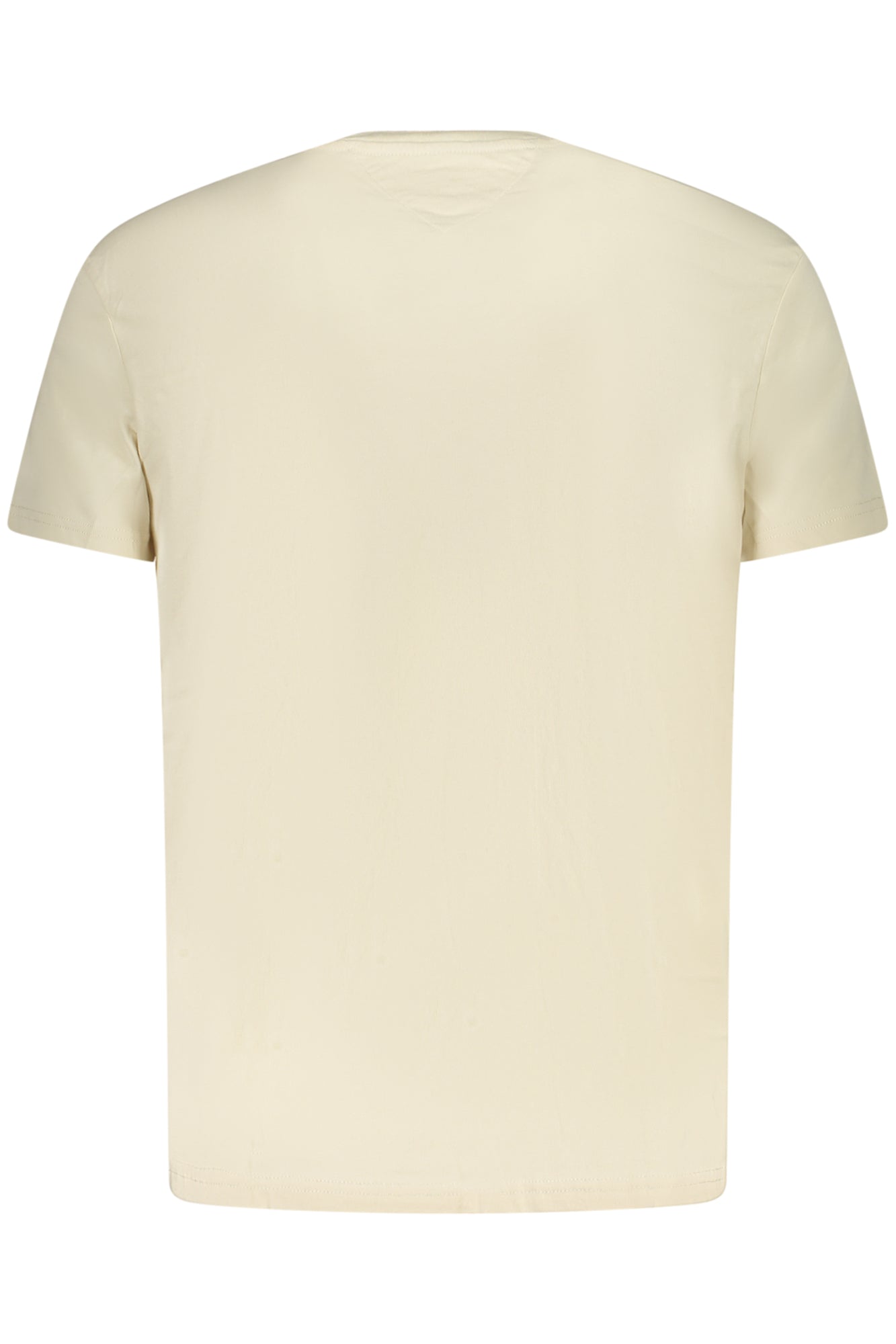 TOMMY HILFIGER MENS SHORT-SLEEVE T-SHIRT BEIGE