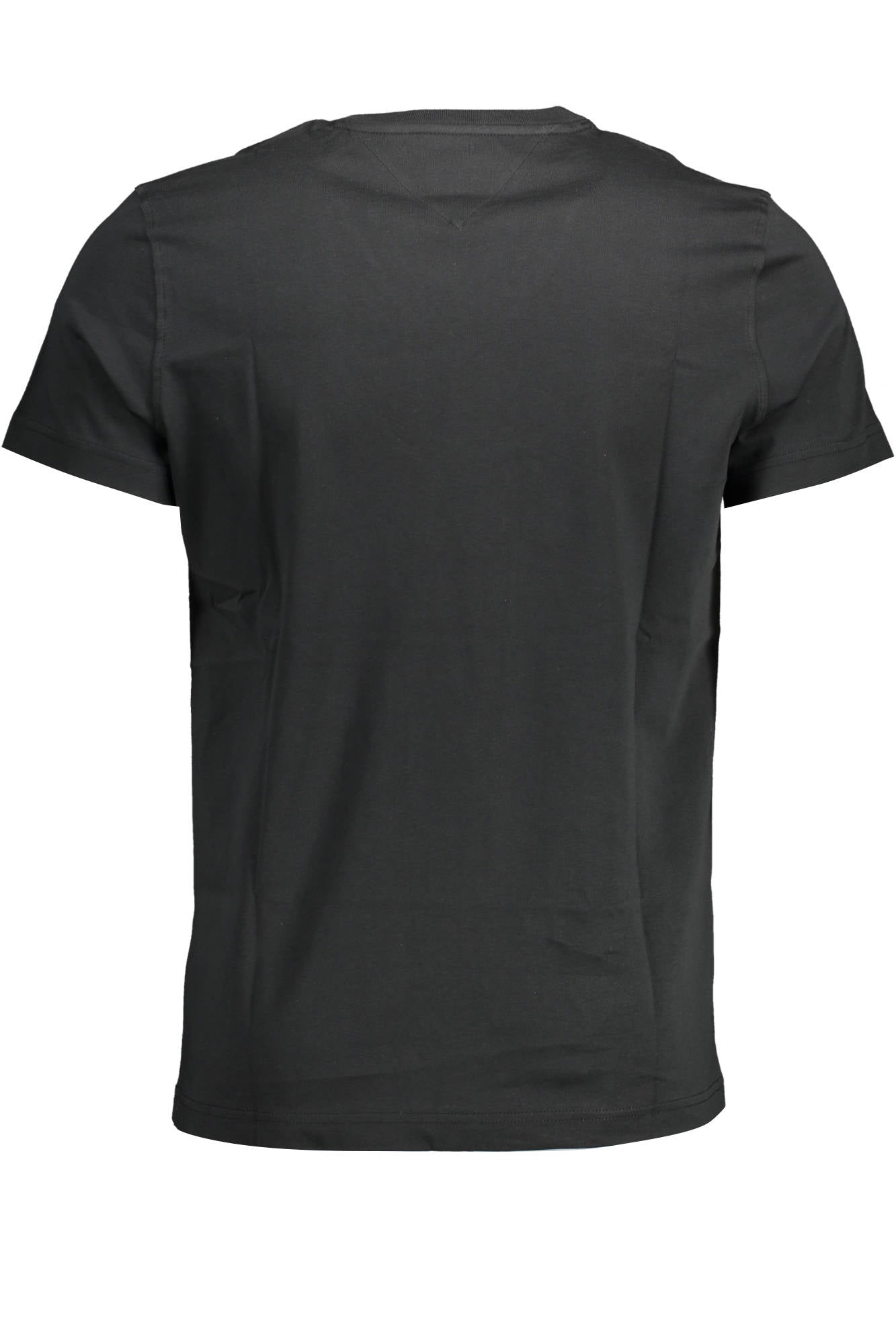 TOMMY HILFIGER SHORT SLEEVE T-SHIRT MEN BLACK