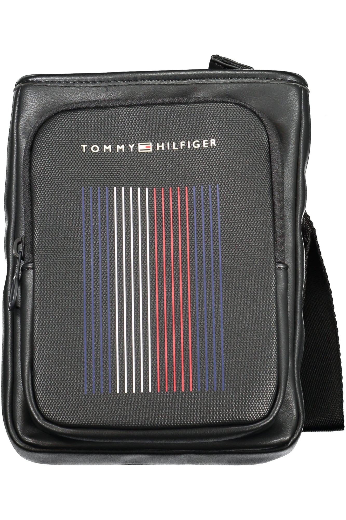 TOMMY HILFIGER MENS SHOULDER BAG BLACK