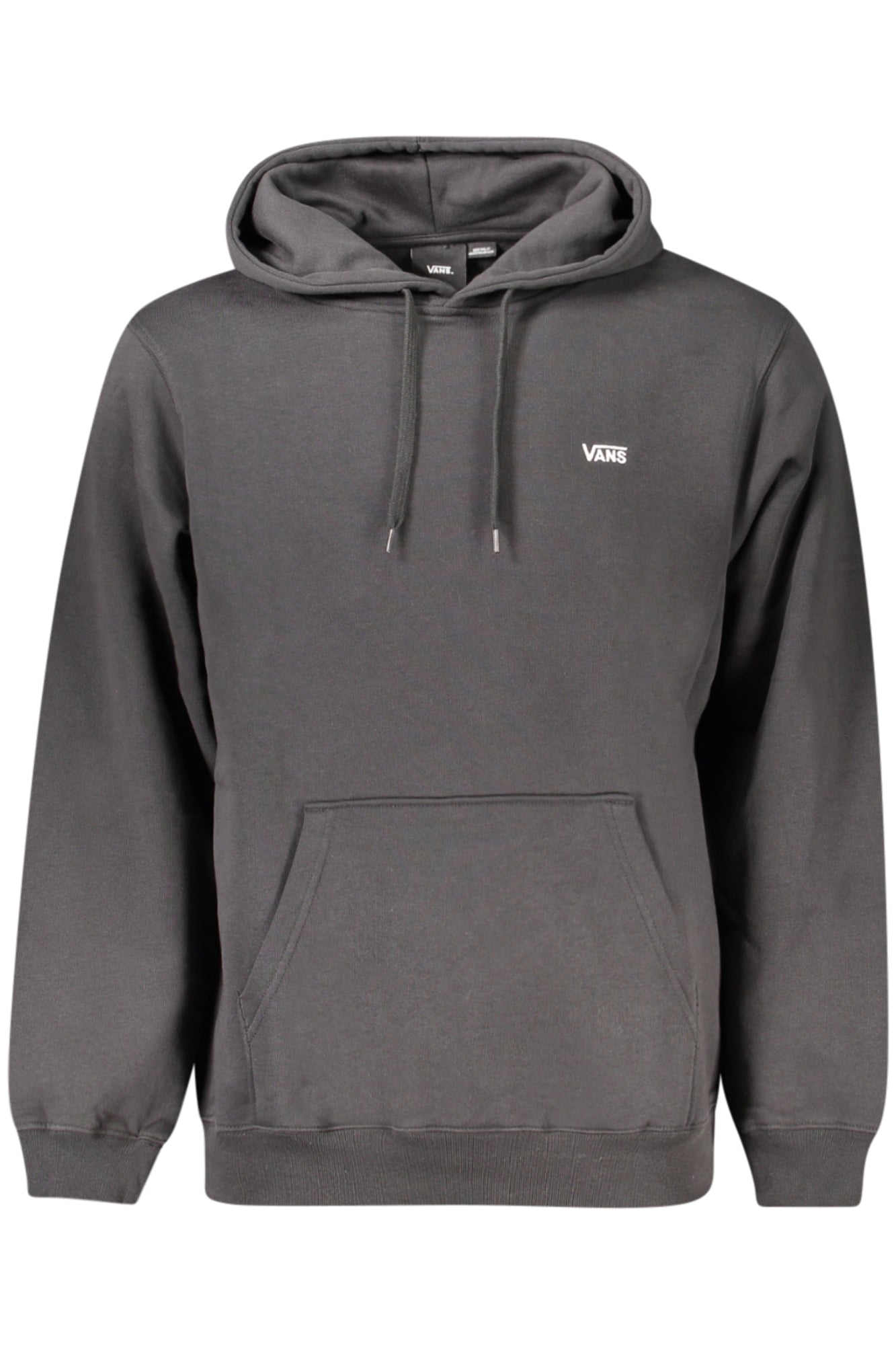 VANS MENS BLACK ZIP-UP SWEATSHIRT