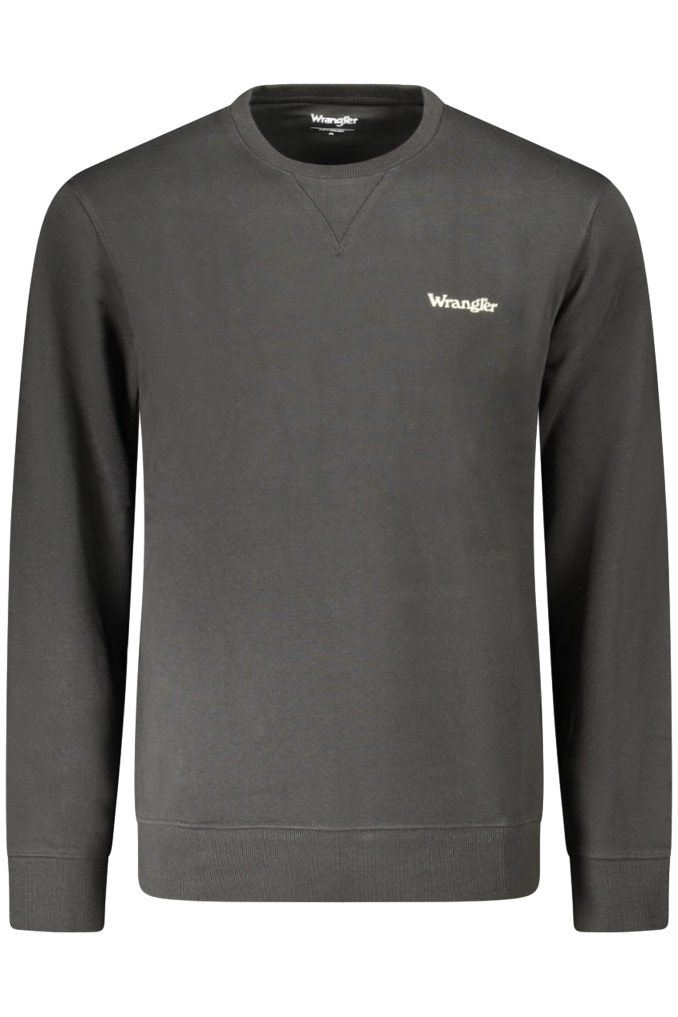 WRANGLER MENS BLACK ZIP-UP SWEATSHIRT