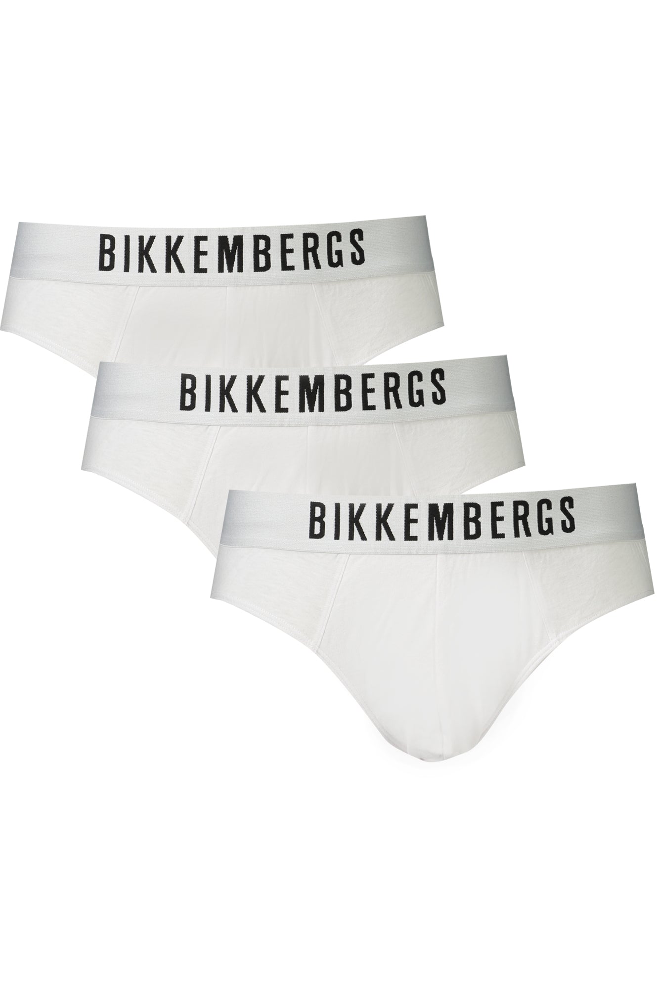 BIKKEMBERGS MENS WHITE SLIP