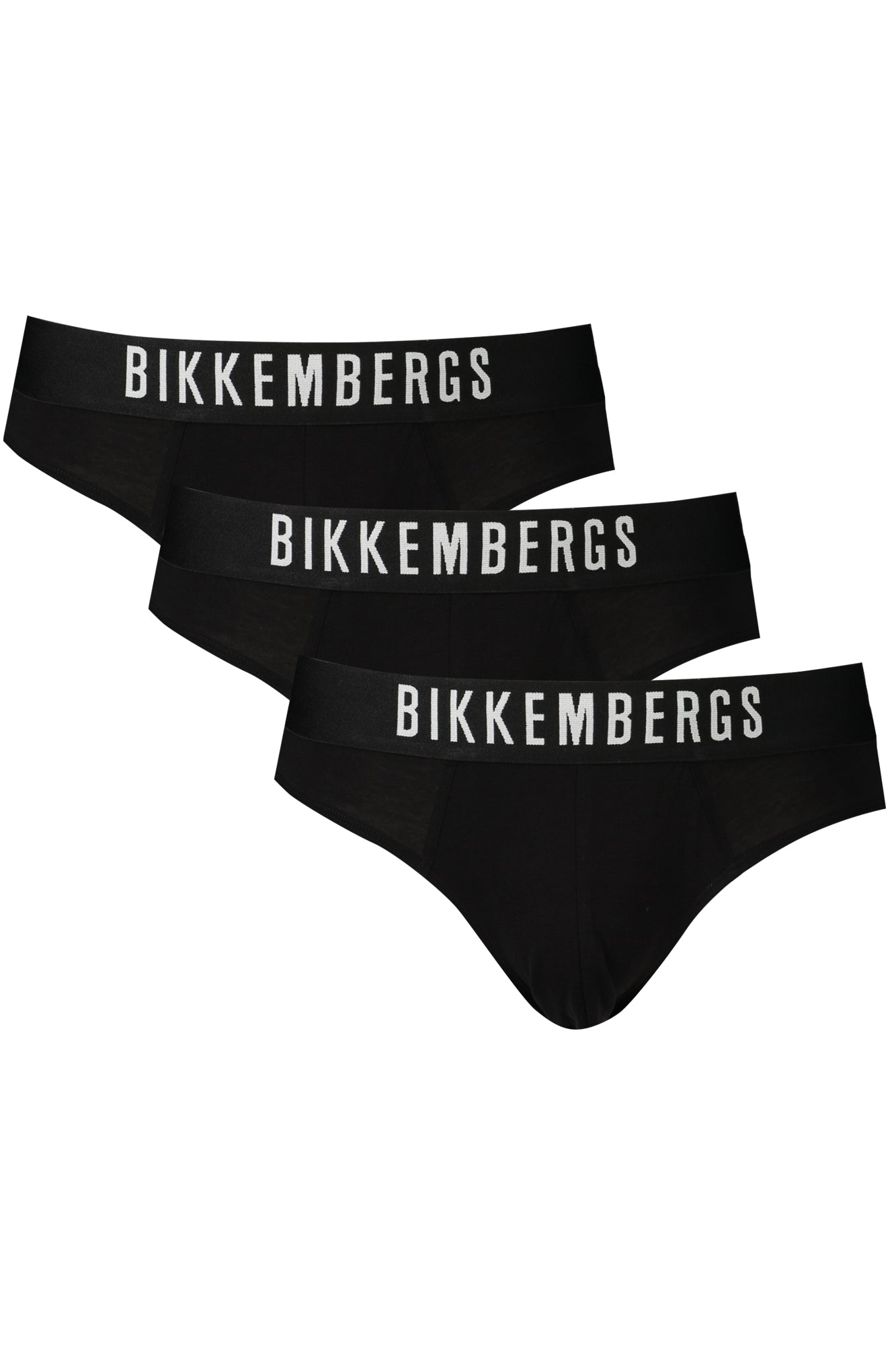 BIKKEMBERGS BLACK MENS SLIP