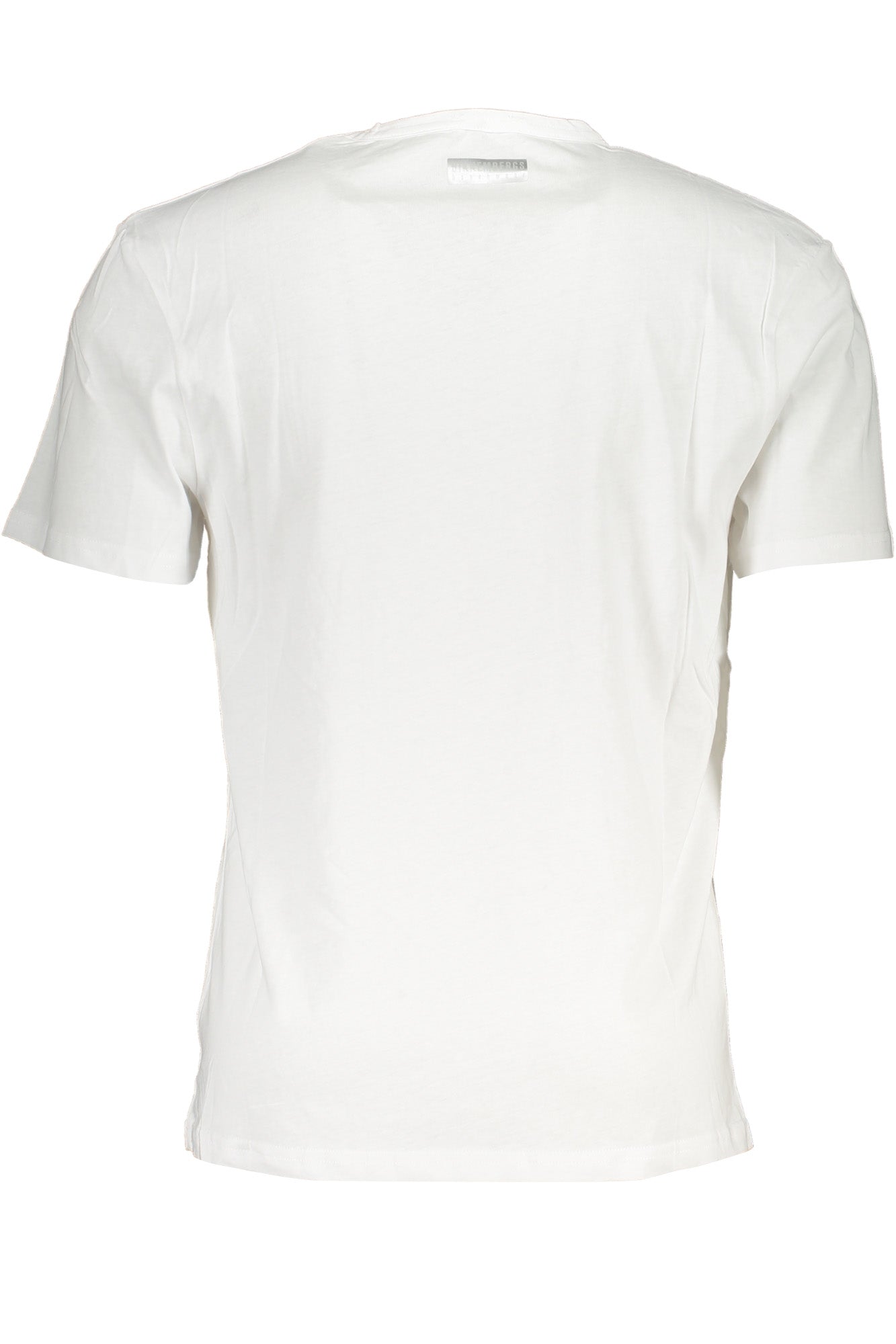 BIKKEMBERGS MENS WHITE SHORT SLEEVE T-SHIRT