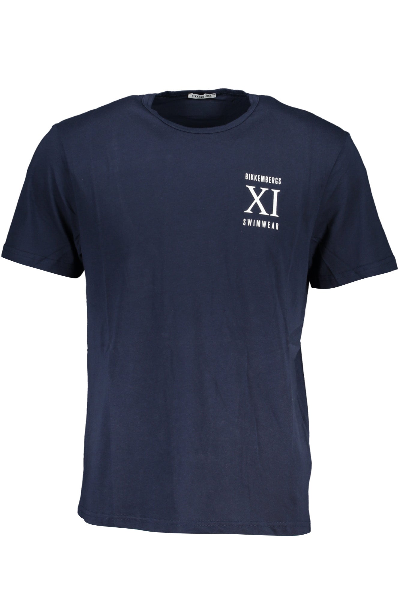 BIKKEMBERGS MENS SHORT SLEEVED T-SHIRT BLUE