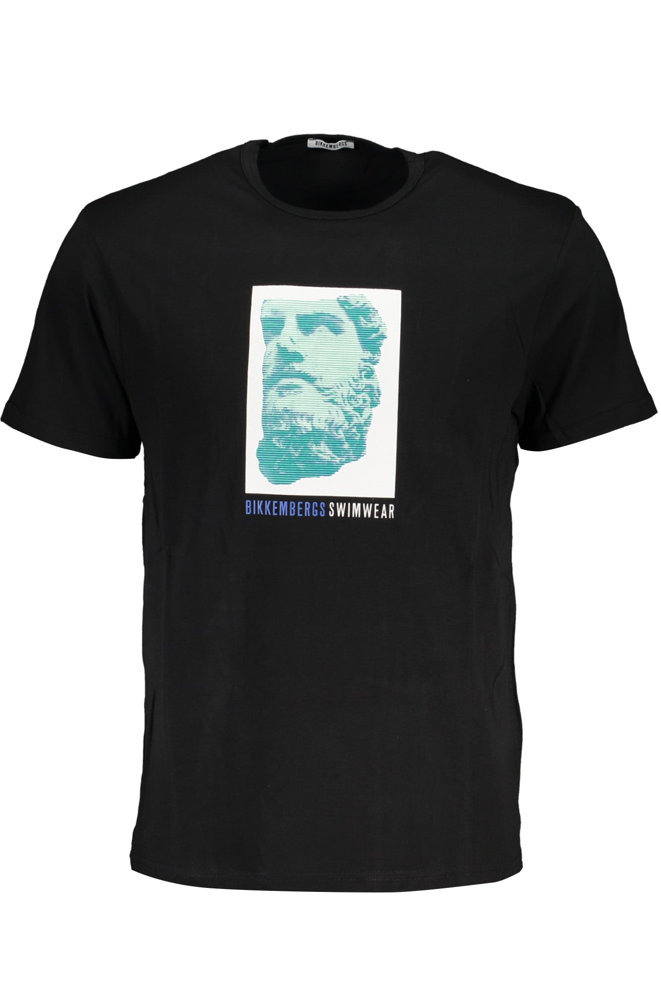 BIKKEMBERGS MENS SHORT SLEEVE T-SHIRT BLACK