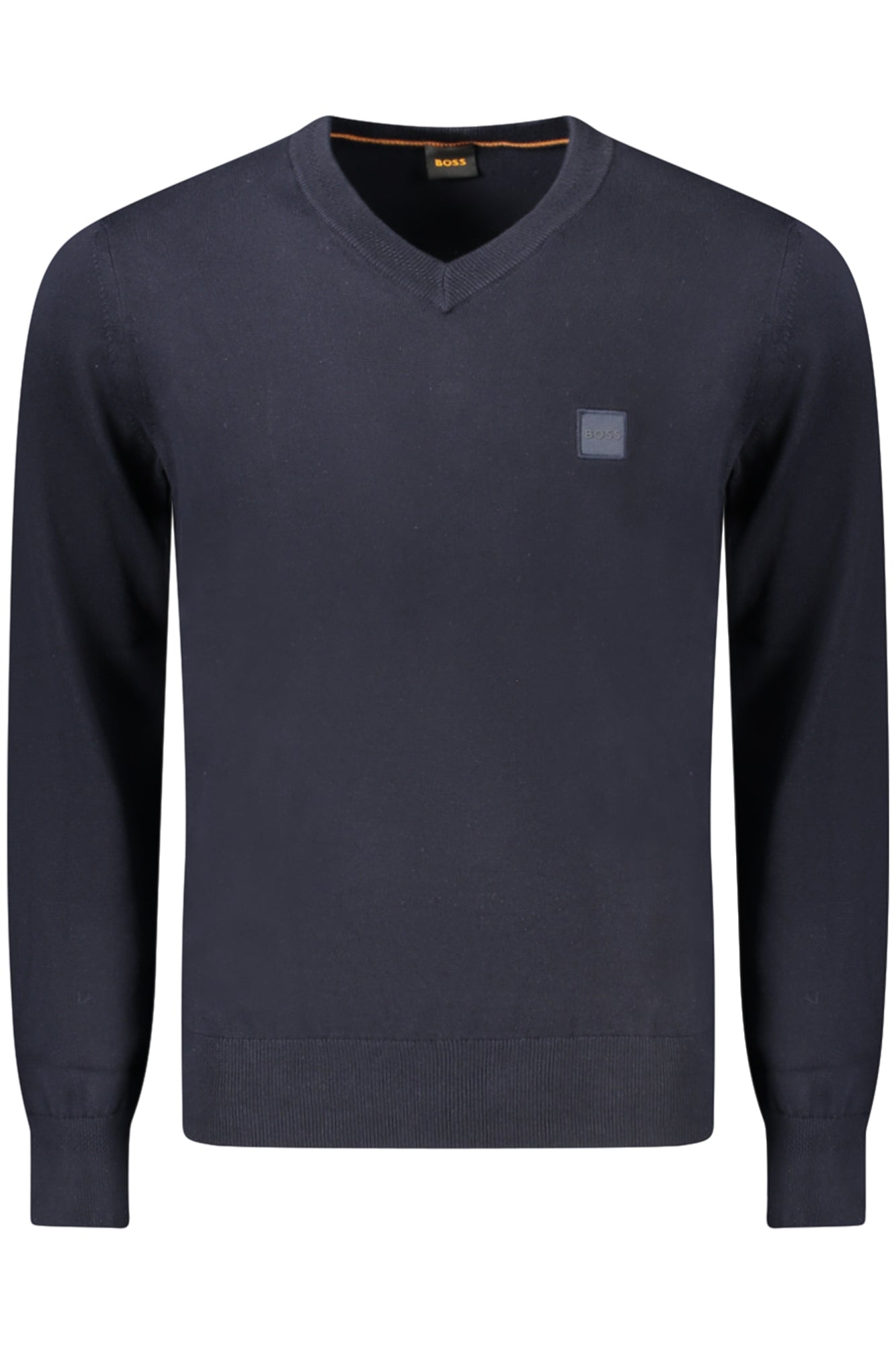 BOSS MENS BLUE SWEATER