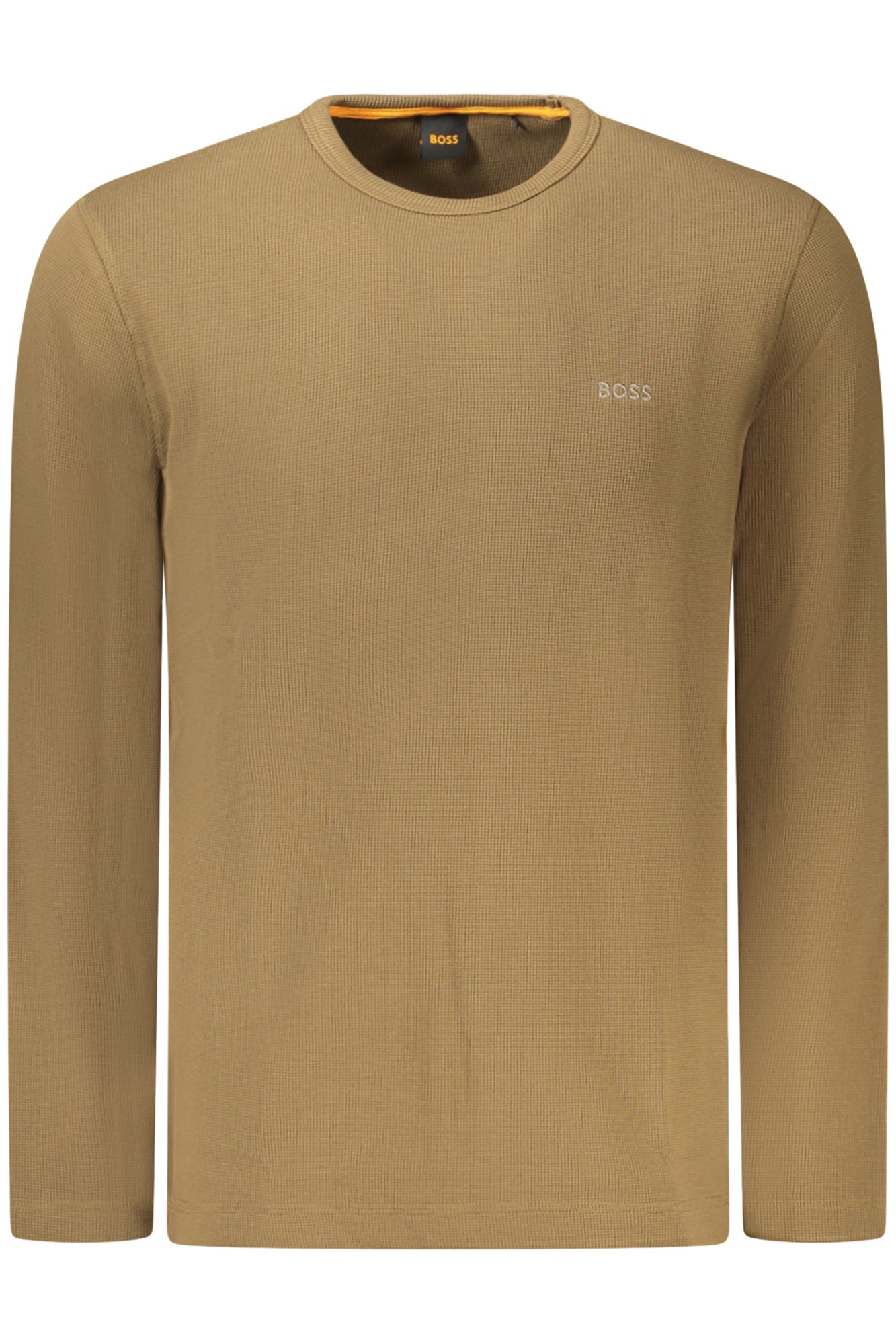 BOSS MENS SWEATER BROWN