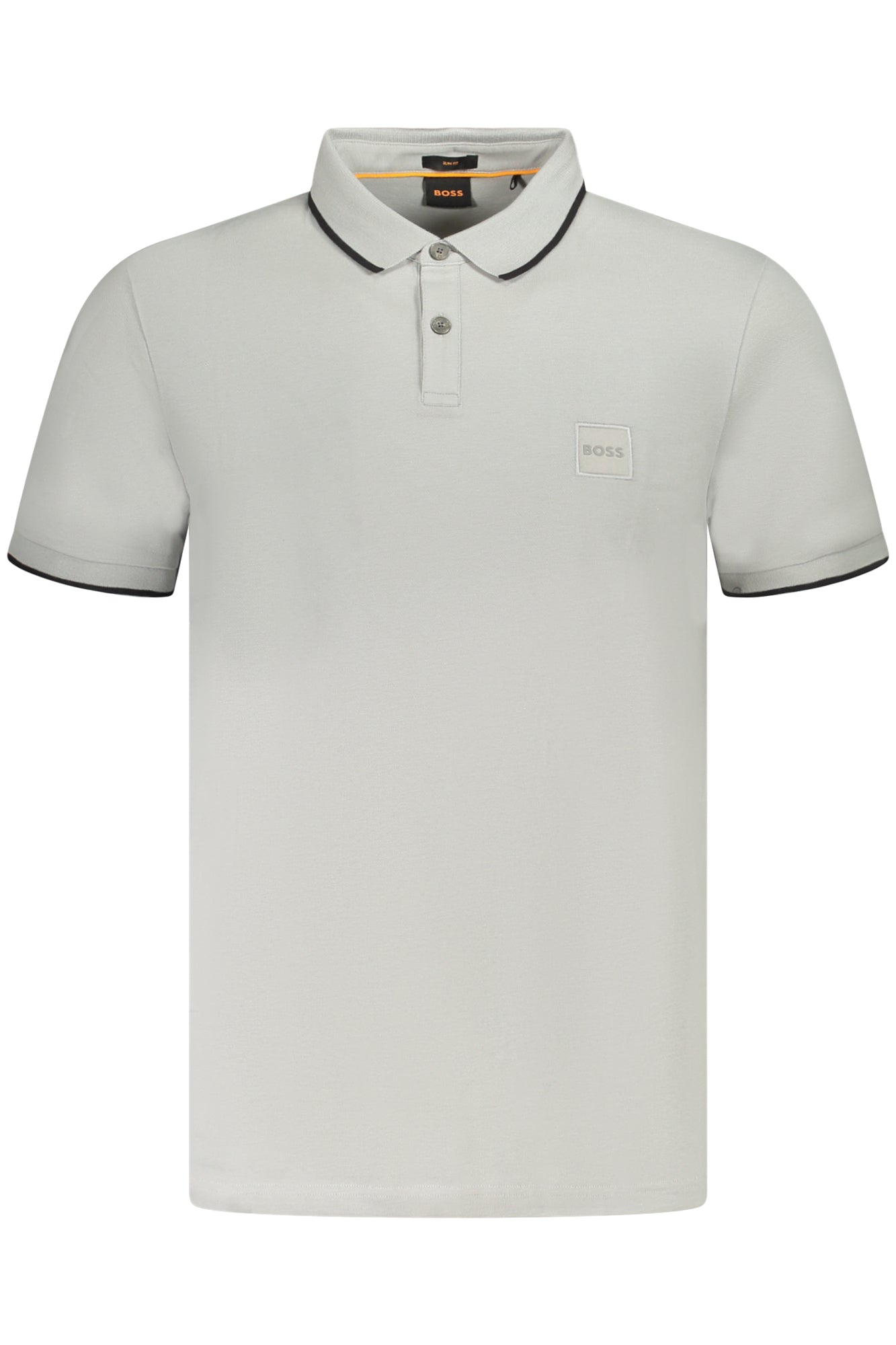 BOSS POLO SHORT SLEEVE MEN GREY