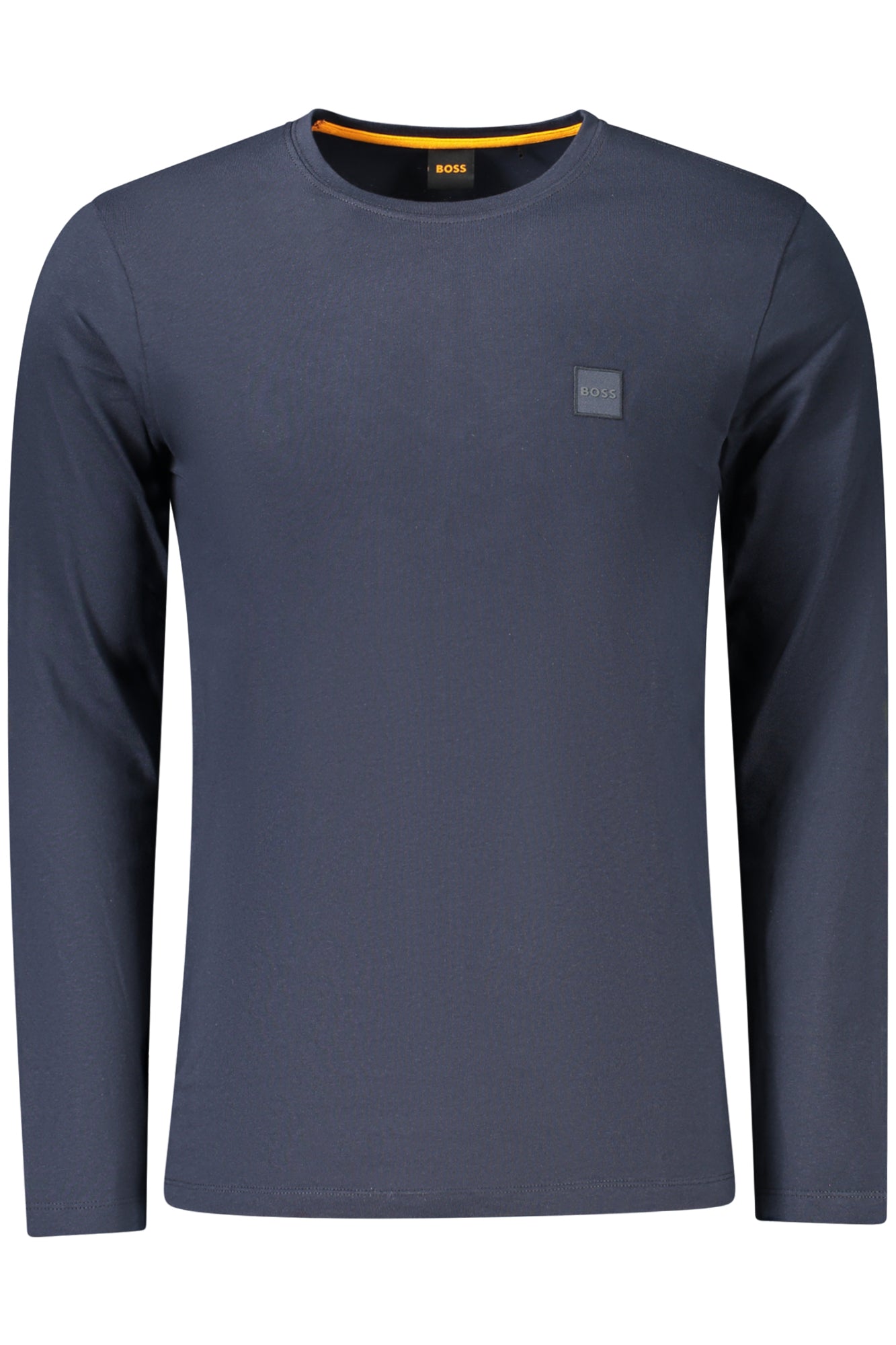 BOSS MENS LONG-SLEEVED T-SHIRT, BLUE