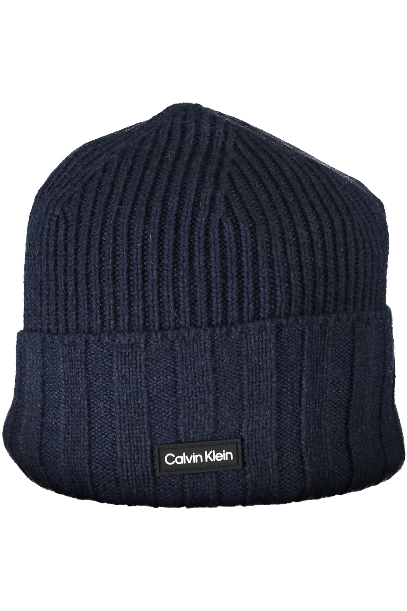 CALVIN KLEIN MENS BLUE BEANIE