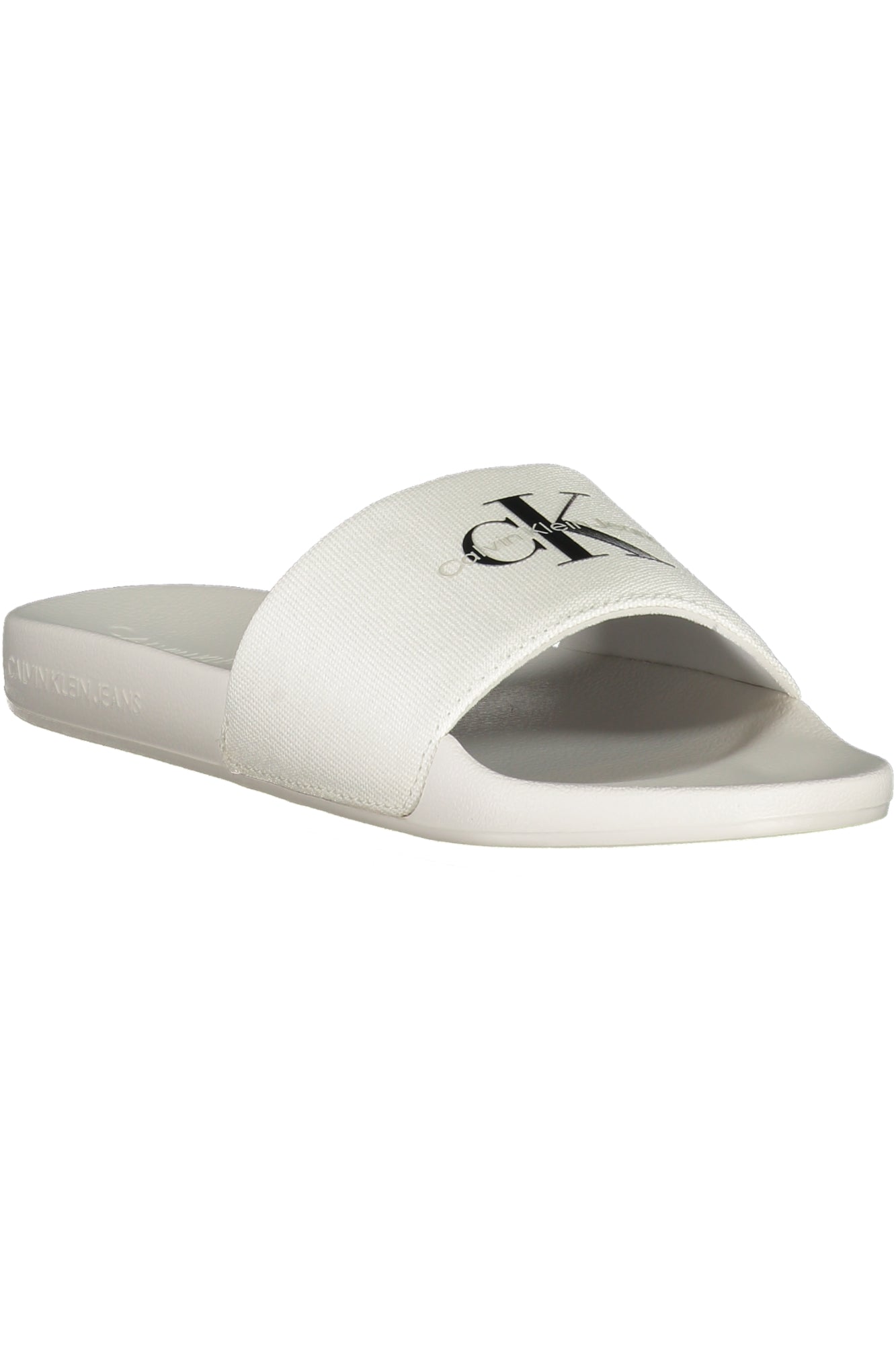 CALVIN KLEIN WOMENS SLIPPER FOOTWEAR WHITE
