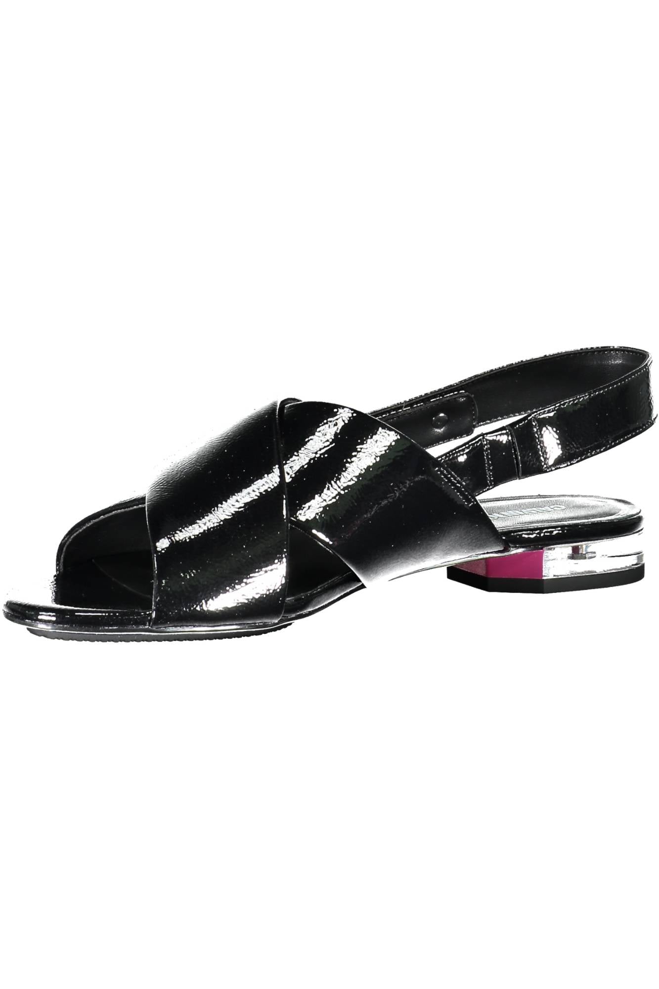 CALVIN KLEIN WOMENS SANDAL FOOTWEAR BLACK