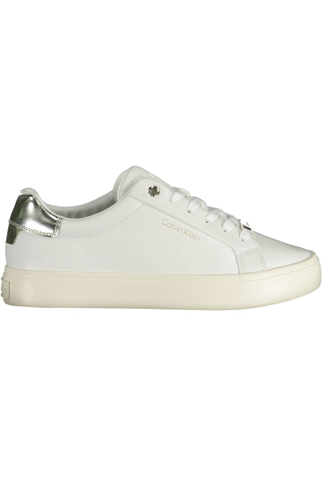CALVIN KLEIN WHITE WOMENS SPORTS SHOES