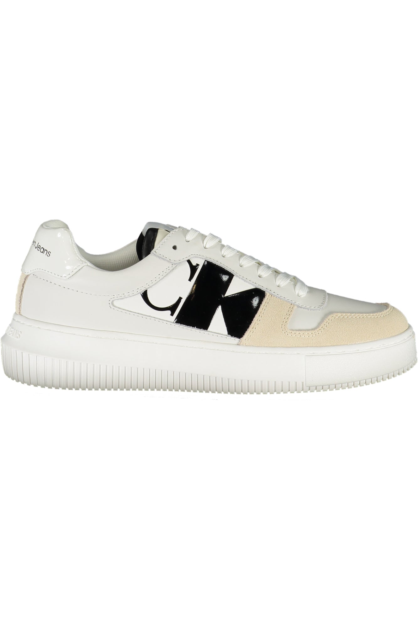 CALVIN KLEIN WHITE WOMENS SPORTS SHOES
