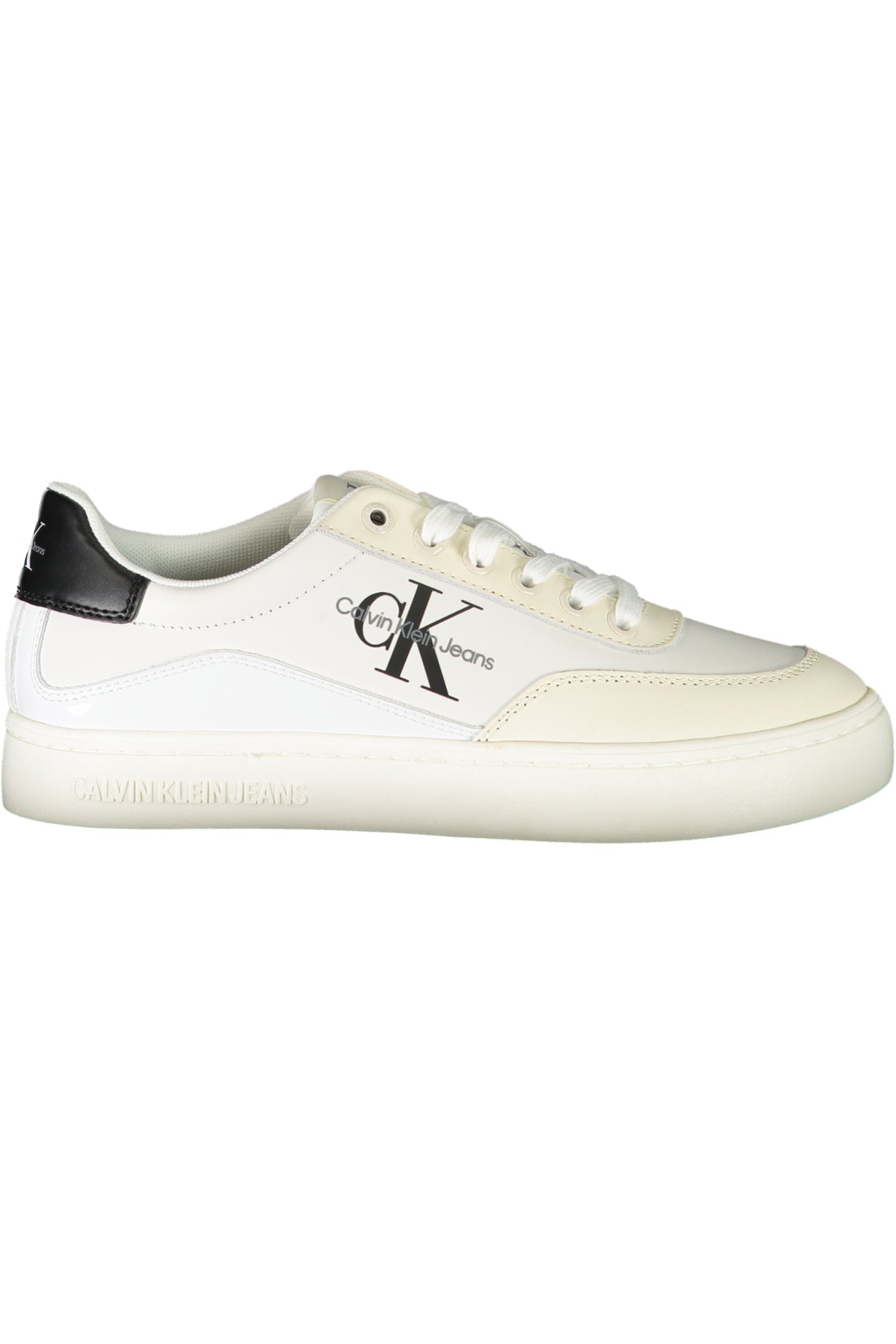 CALVIN KLEIN WHITE WOMENS SPORTS SHOES