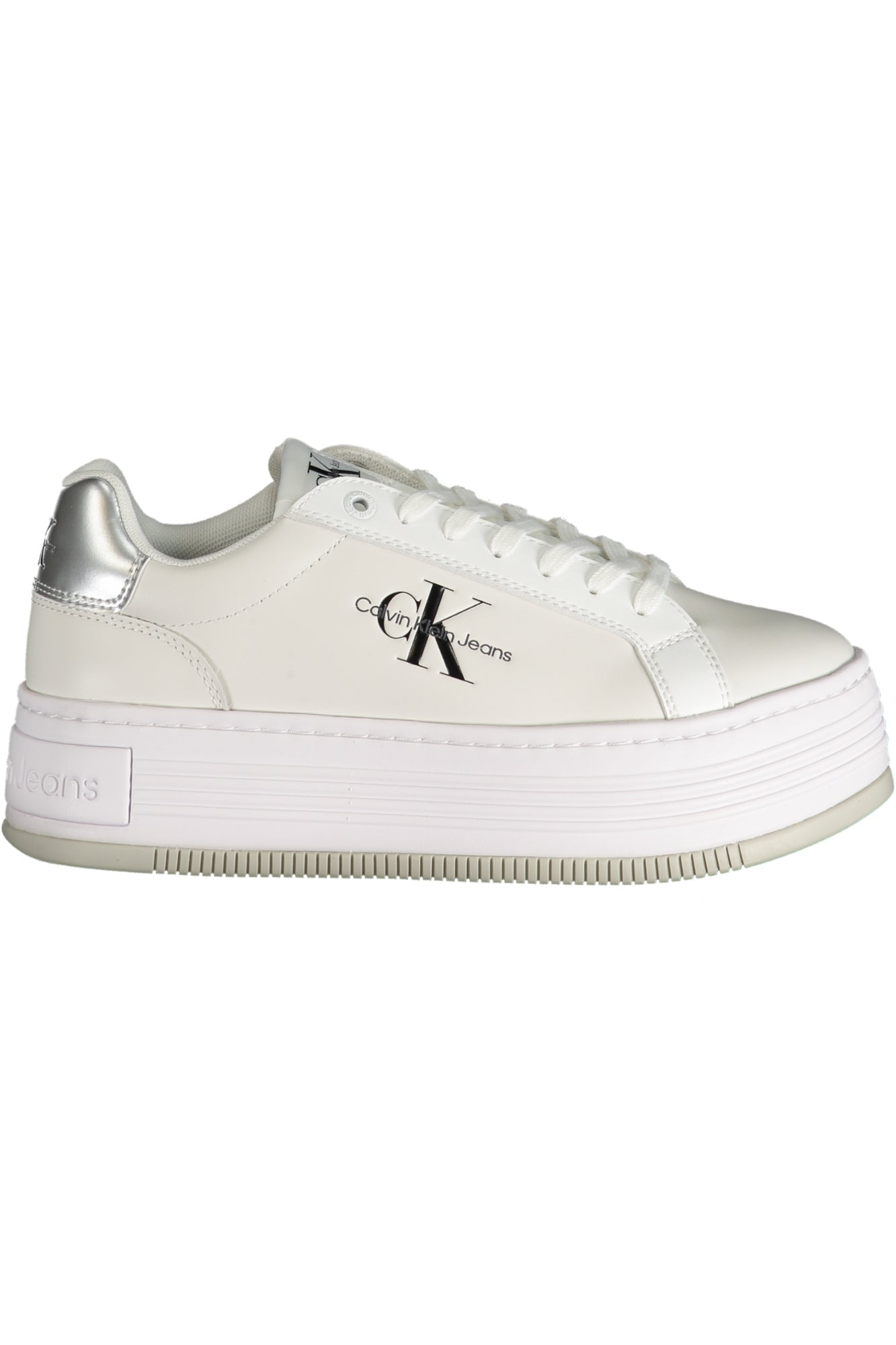 CALVIN KLEIN WHITE WOMENS SPORTS SHOES