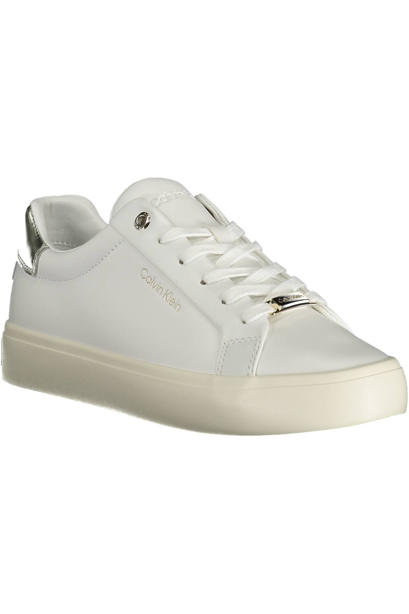 CALVIN KLEIN WHITE WOMENS SPORTS SHOES