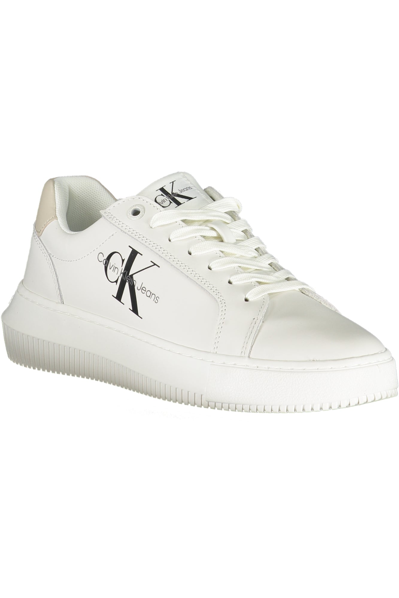CALVIN KLEIN WHITE WOMENS SPORTS SHOES