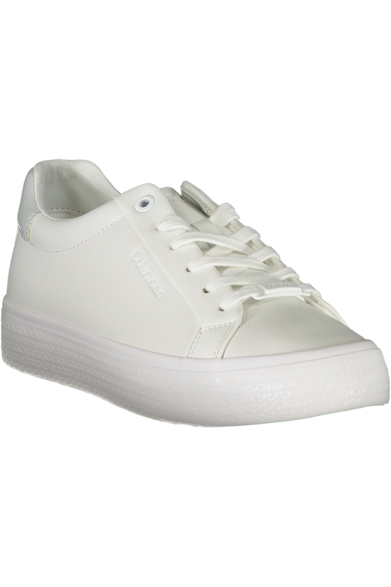 CALVIN KLEIN WHITE WOMENS SPORTS SHOES