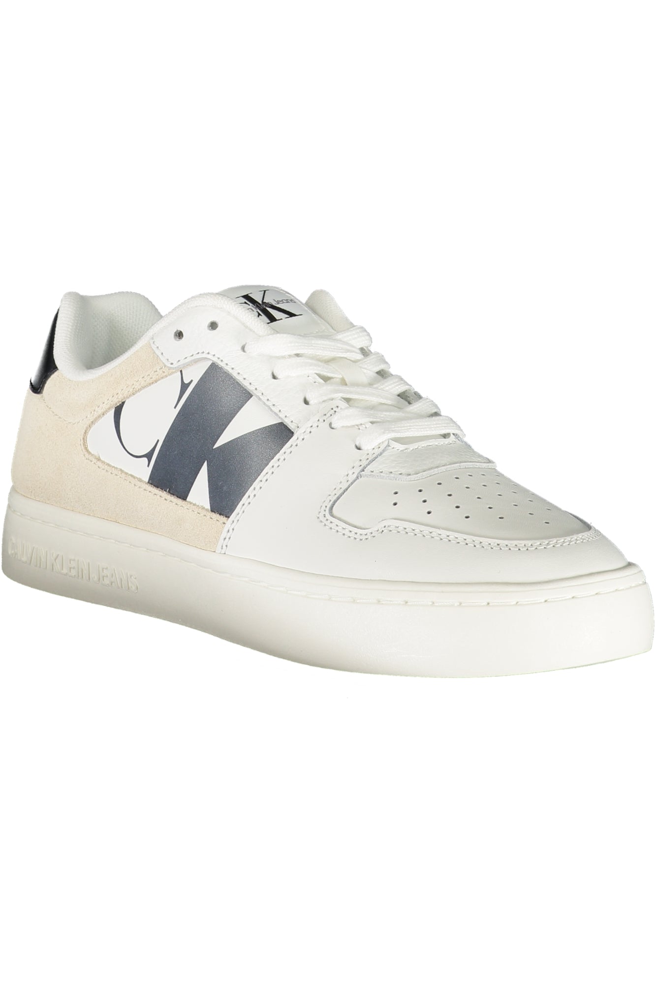 CALVIN KLEIN WHITE WOMENS SPORTS SHOES
