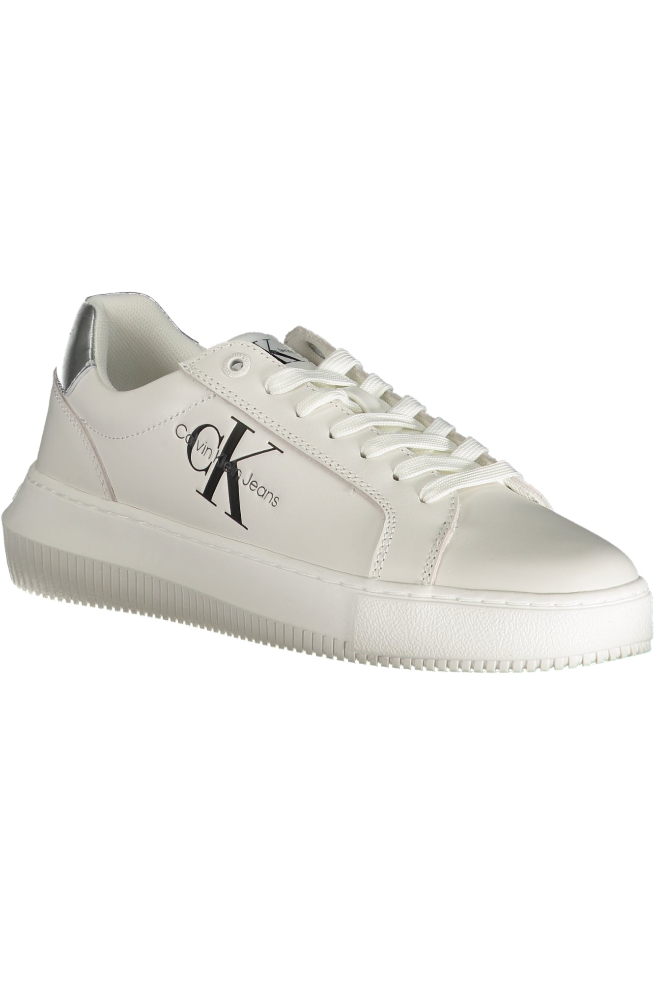 CALVIN KLEIN WHITE WOMENS SPORTS SHOES