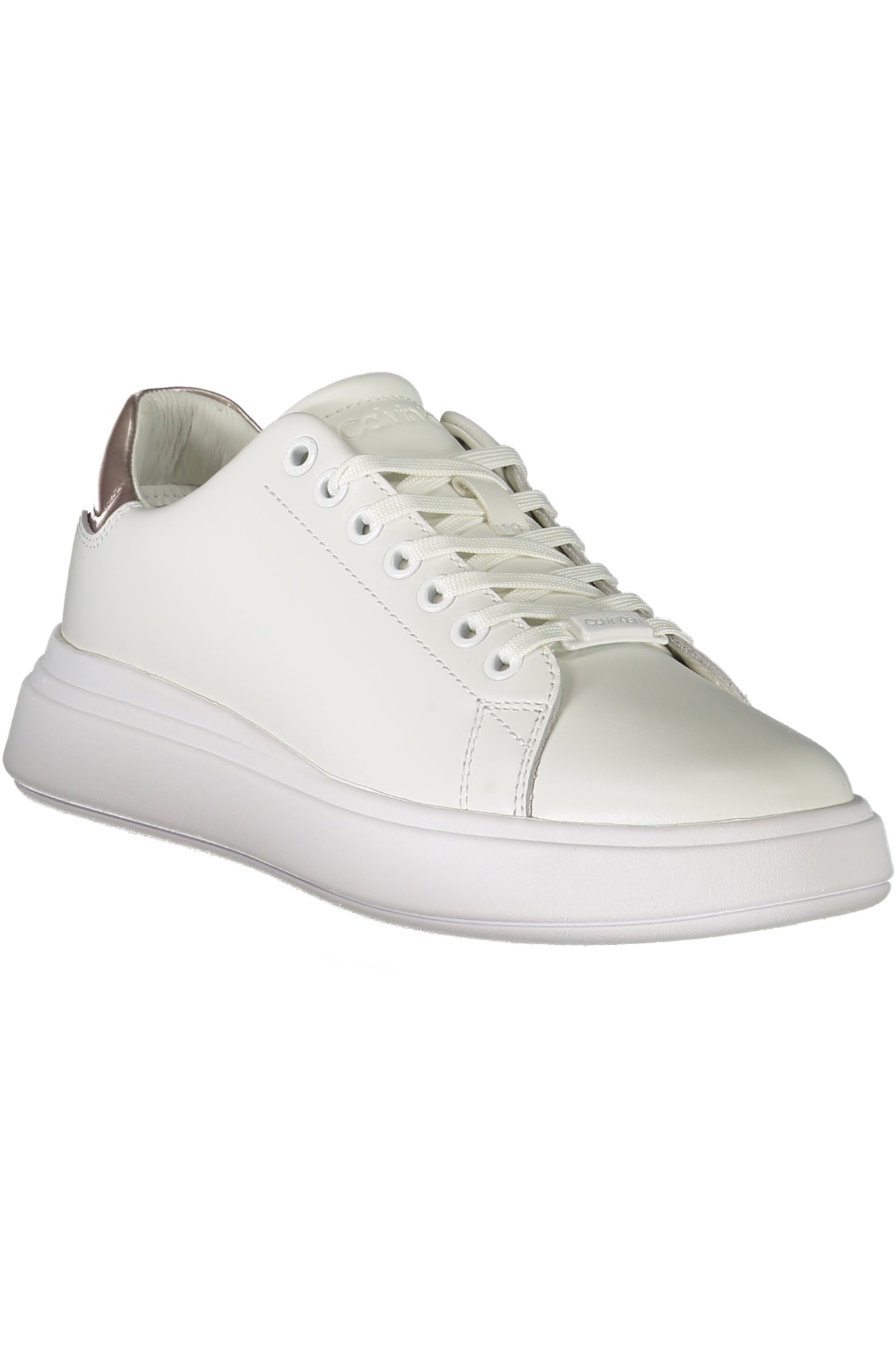 CALVIN KLEIN WHITE WOMENS SPORTS SHOES
