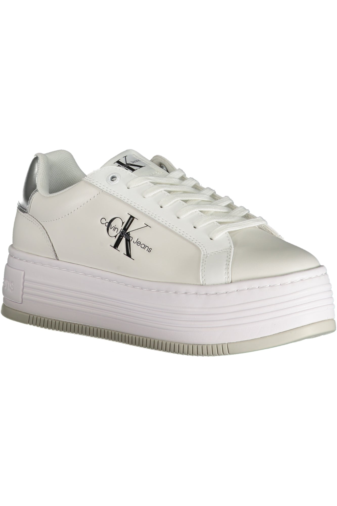 CALVIN KLEIN WHITE WOMENS SPORTS SHOES