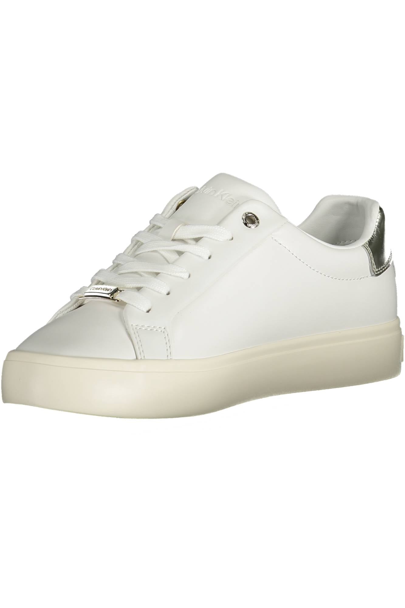 CALVIN KLEIN WHITE WOMENS SPORTS SHOES