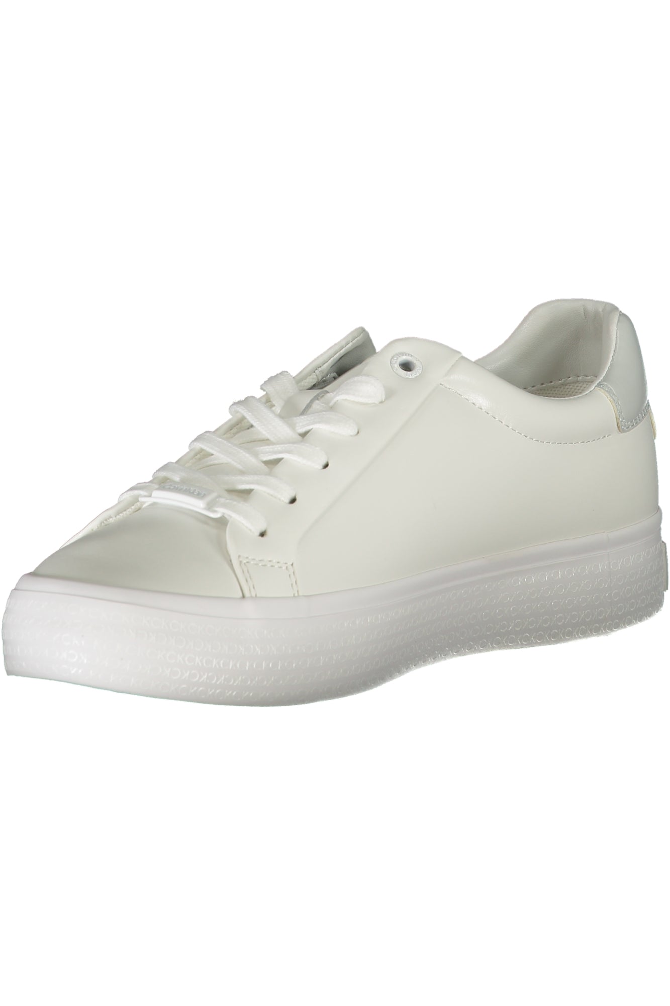 CALVIN KLEIN WHITE WOMENS SPORTS SHOES