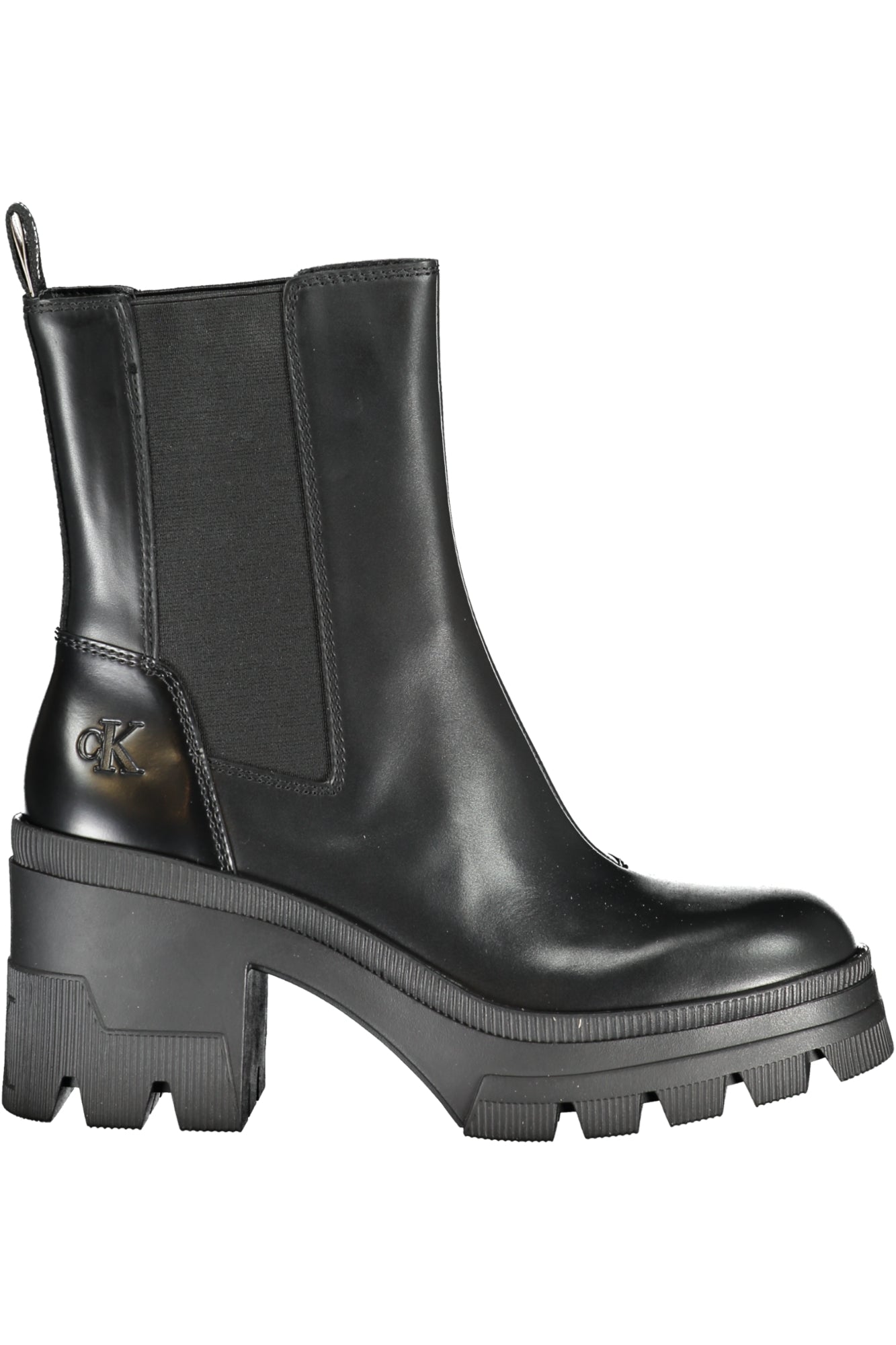 CALVIN KLEIN BLACK WOMENS FOOTWEAR BOOT