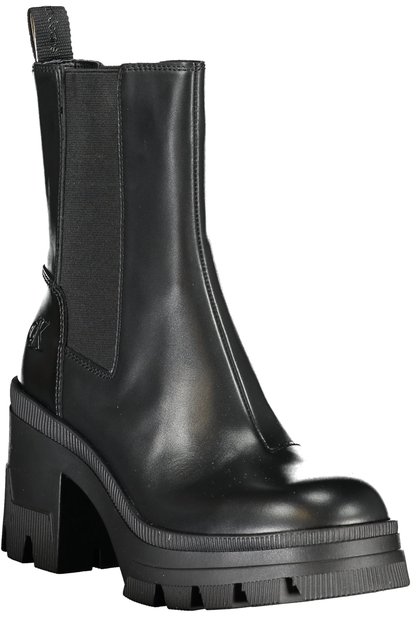 CALVIN KLEIN BLACK WOMENS FOOTWEAR BOOT
