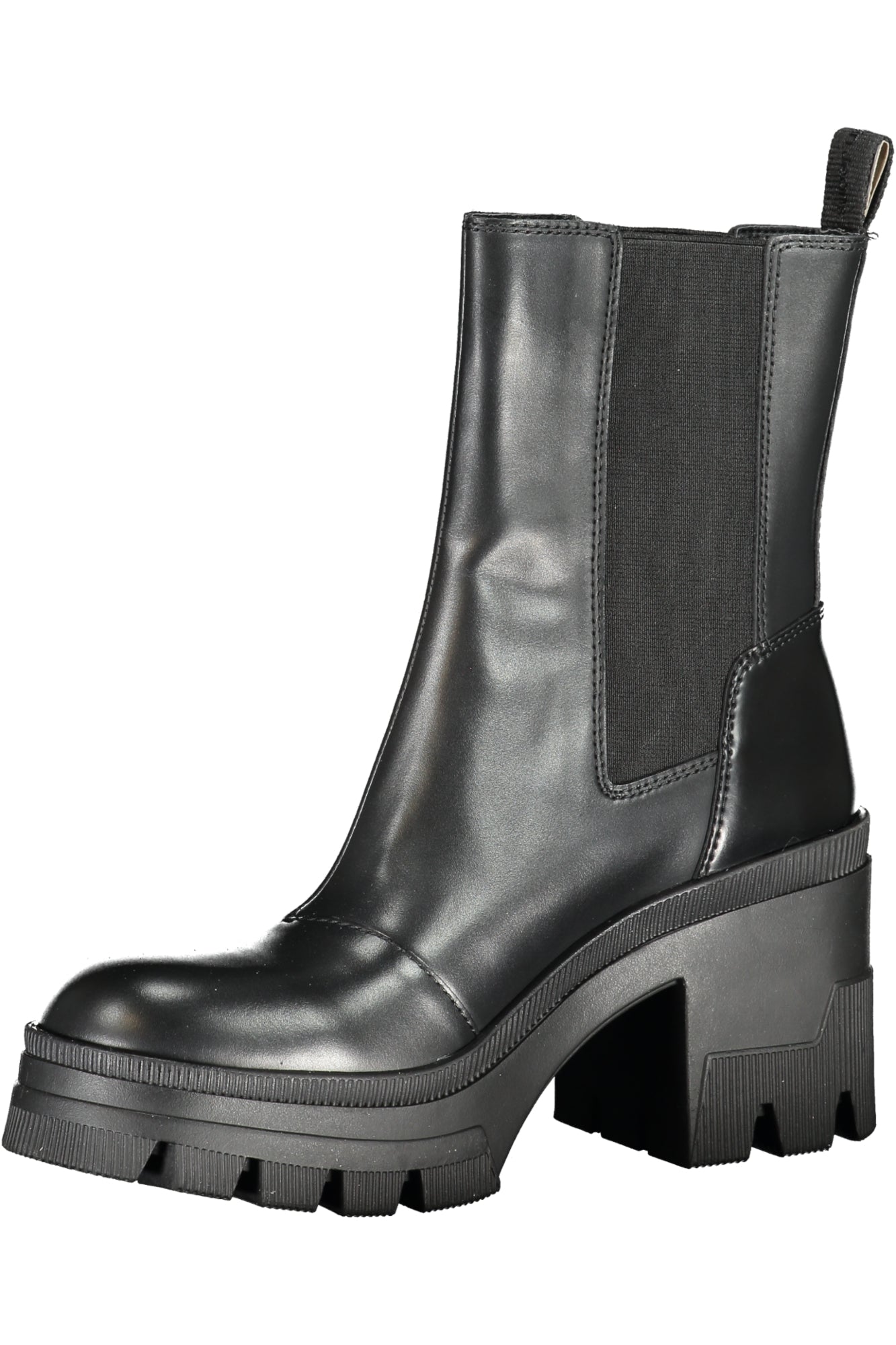 CALVIN KLEIN BLACK WOMENS FOOTWEAR BOOT